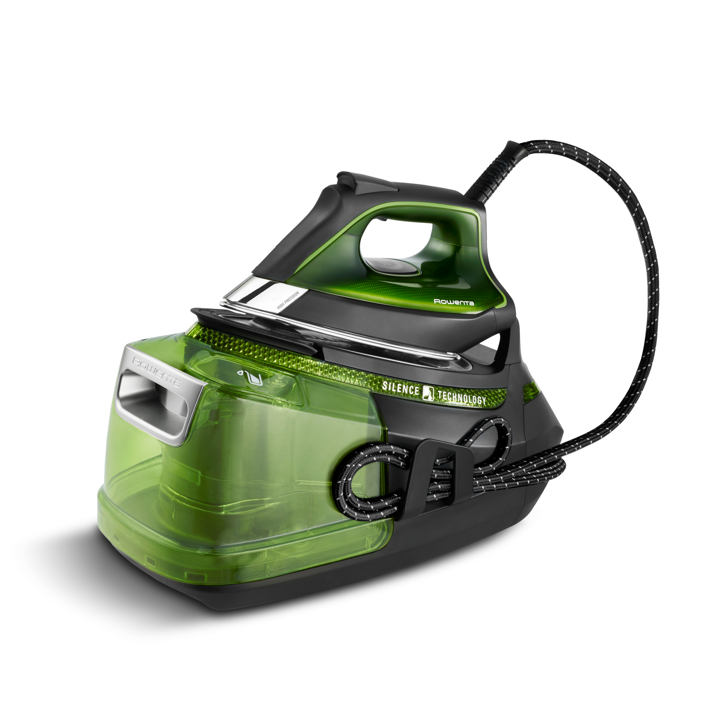 Silence Steam Pro, Centro de planchado, 8 bares, Golpe de 580 g/min, Silencioso