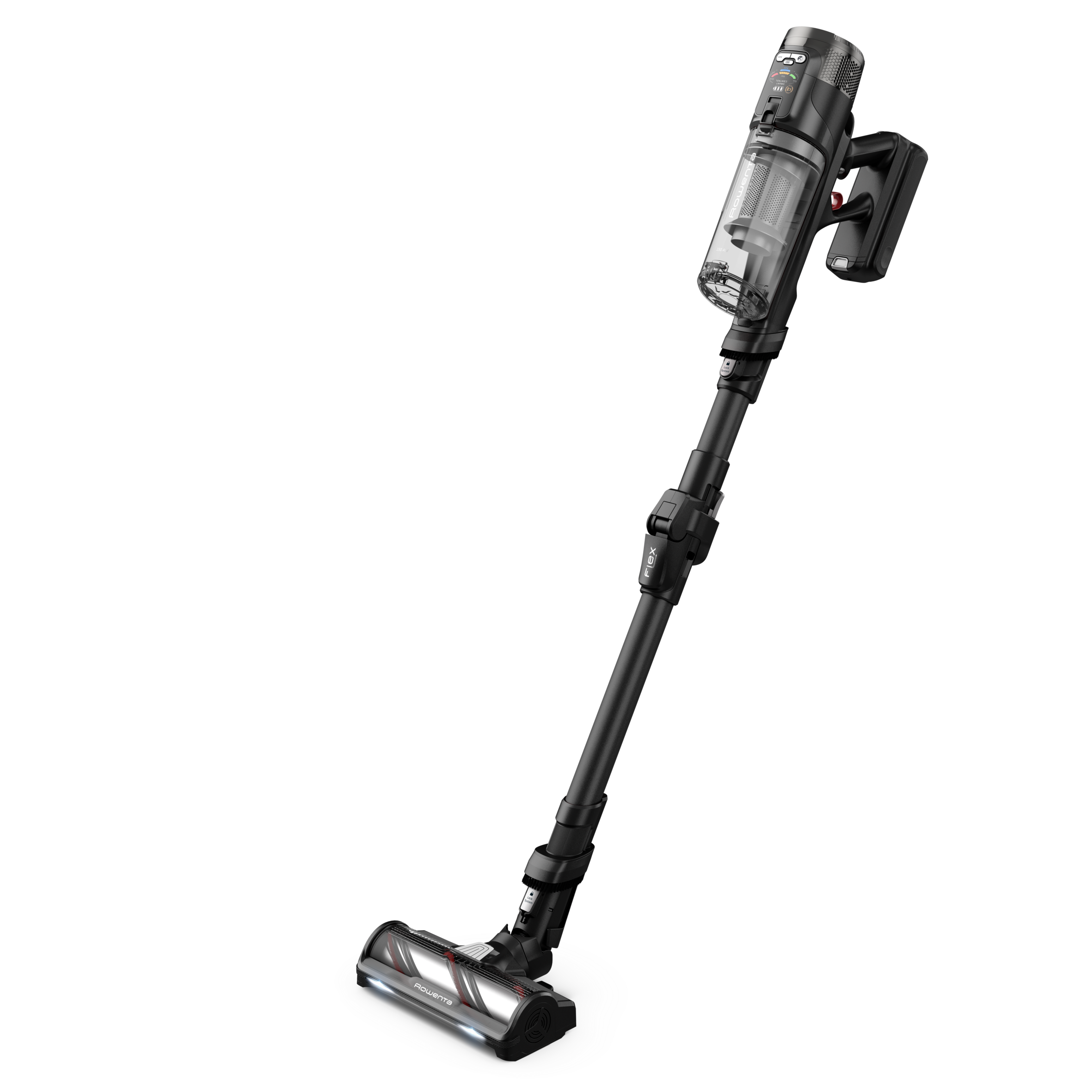 X-Force Flex 12.60 Neo Complete, Aspiradora escoba sin cable, 150 Air Watts, Gran autonomía, 2 cepillos Easy Brush, Pantalla Smart Control, Modelo antialergias