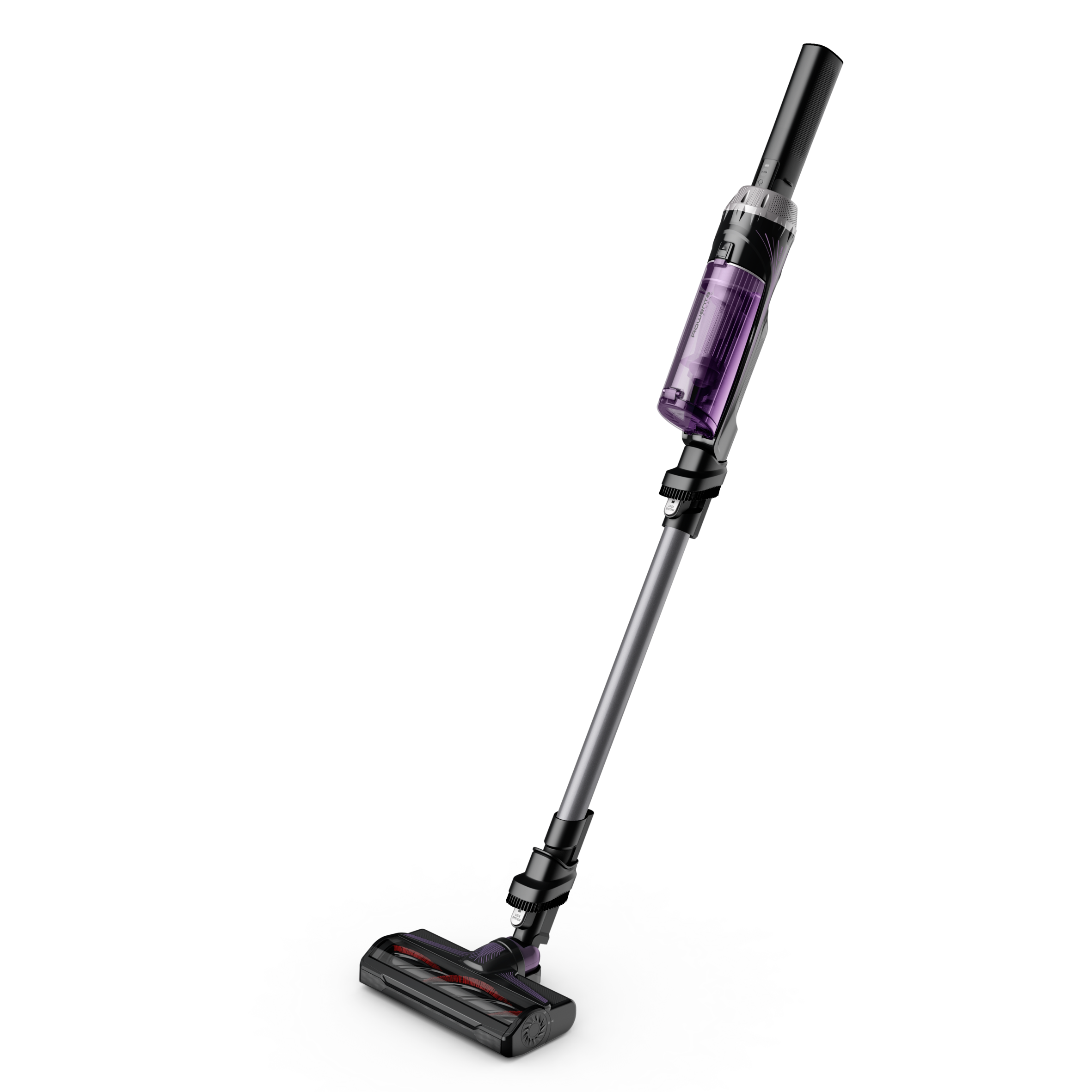 X-Nano, Aspiradora sin cable, Diseño muy ligero y compacto, 1kg en mano, Autonomía de 40 minutos, Base de carga, Lila y gris