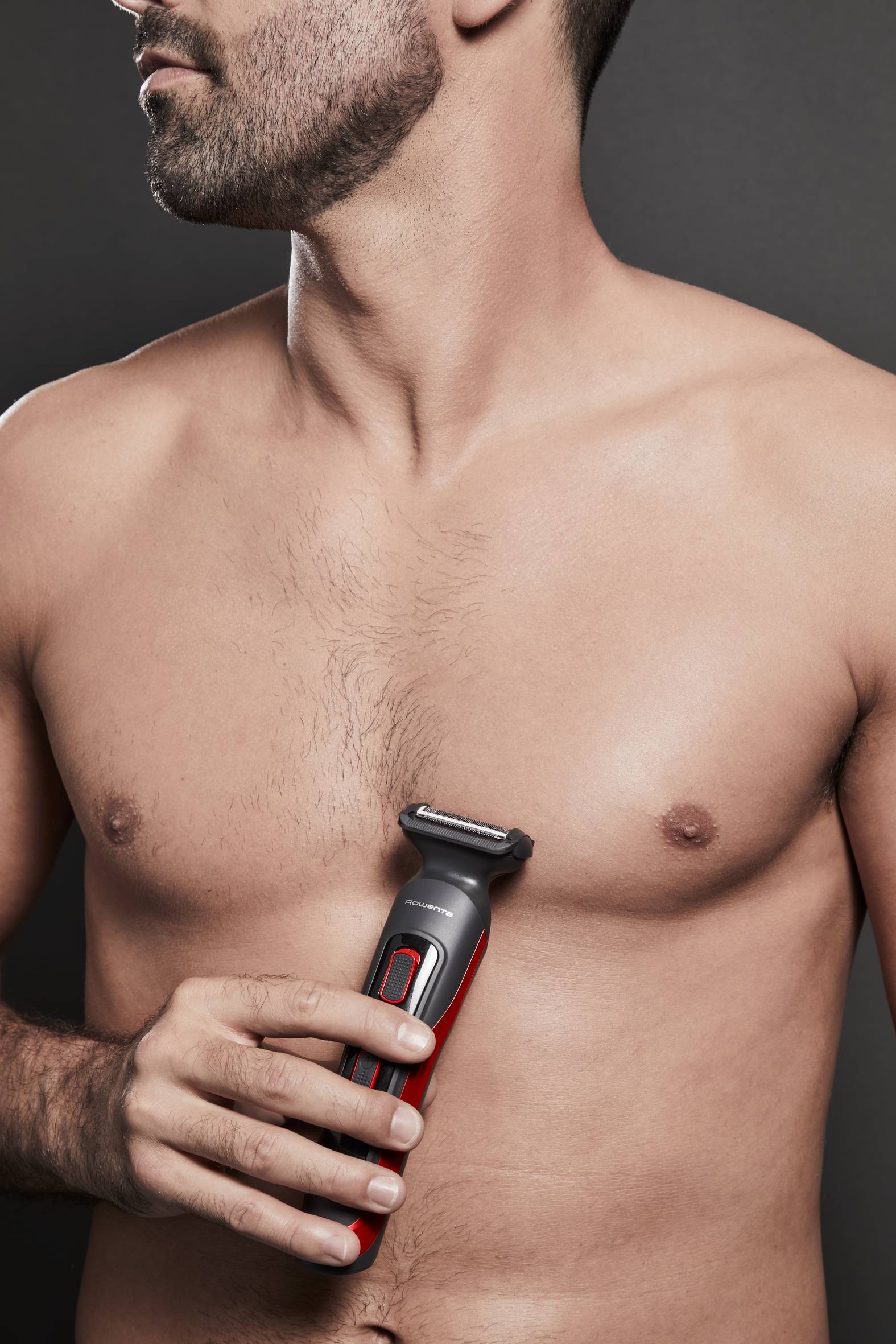 Selectium Style, Multiaccesorios, Cuchillas de titanio, Accesorios versátiles, Rojo