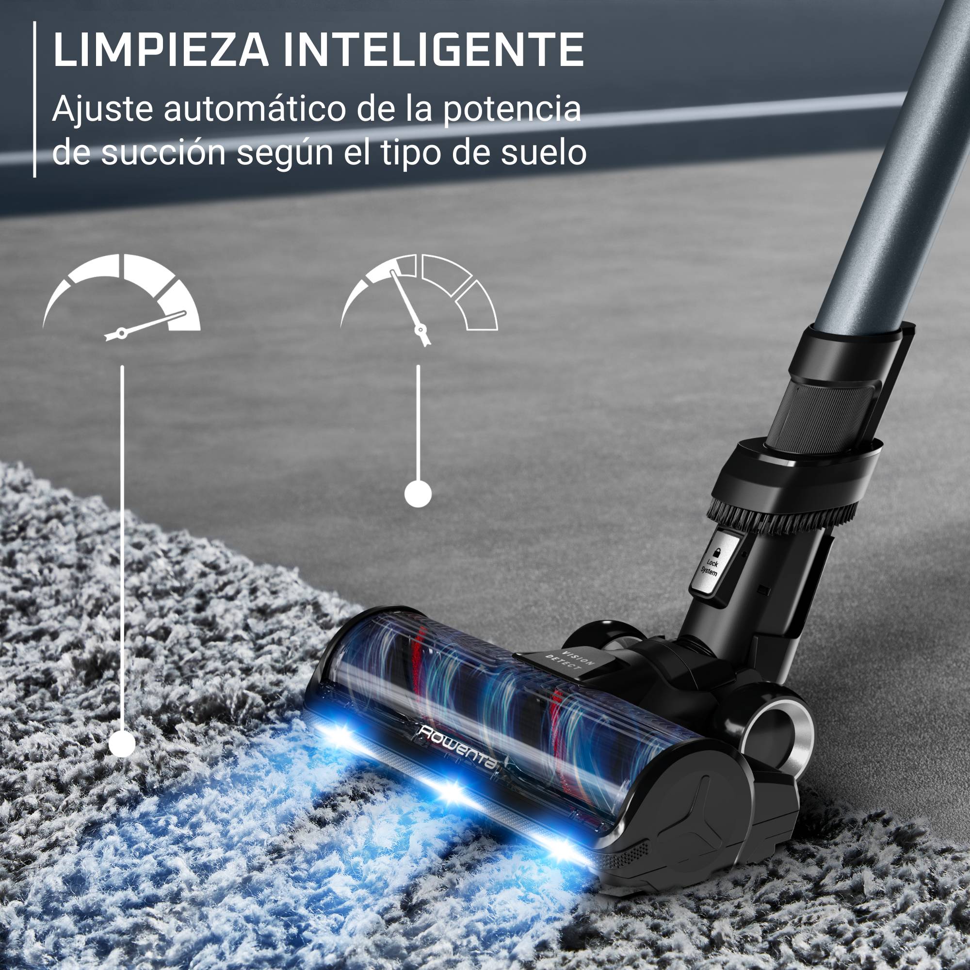 X-Force flex 16.60 de Rowenta, Aspiradora escoba sin cable, aspiración extrema, animal care, gran autonomía, 315 AW