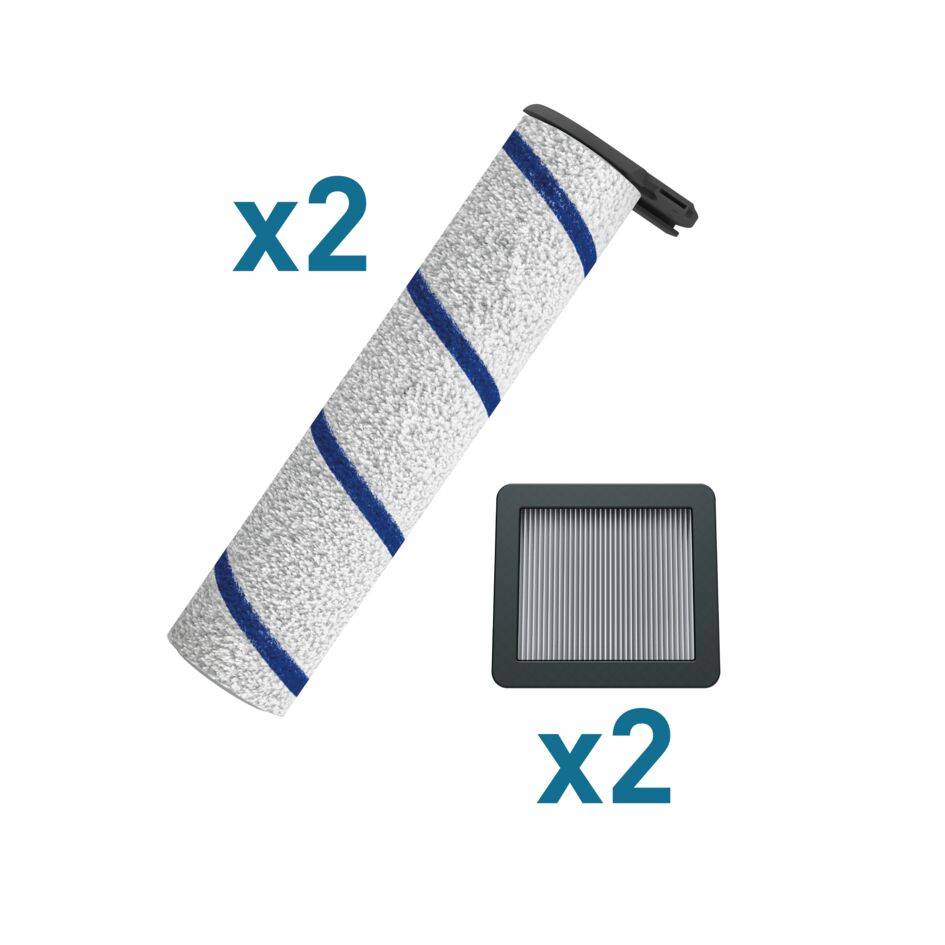 Kit de accesorios ZR337A01 filtro + cepillo giratorio X-Clean 7