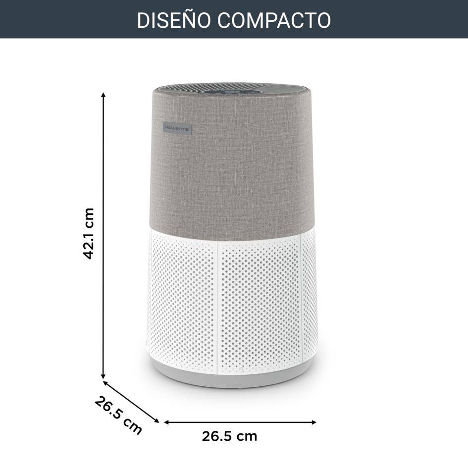 Pure Air City, Purificador, Compacto, Filtro HEPA 360º