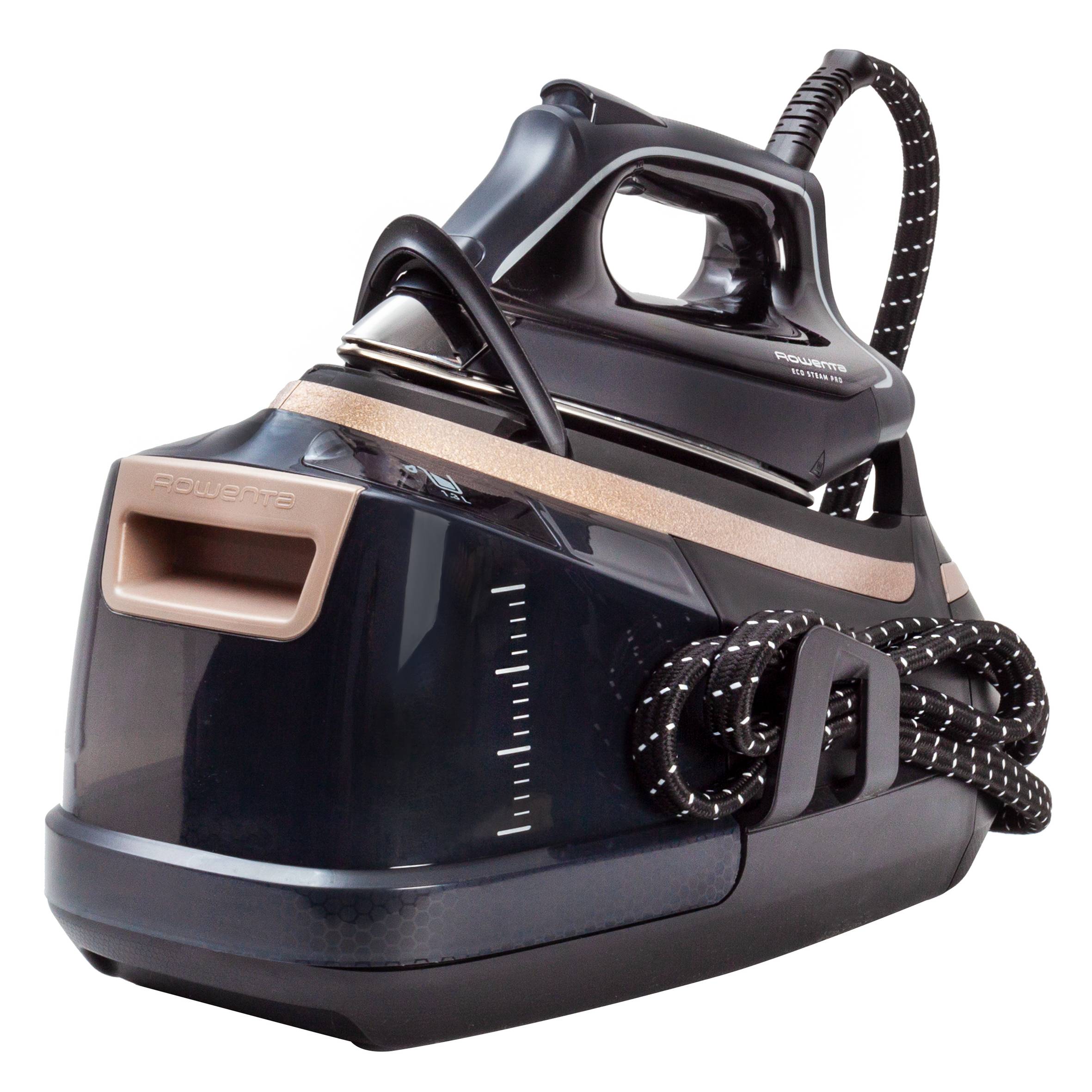 Eco Steam Pro, Centro de planchado, 8 bares, golpe de 580 g/min, modo Eco