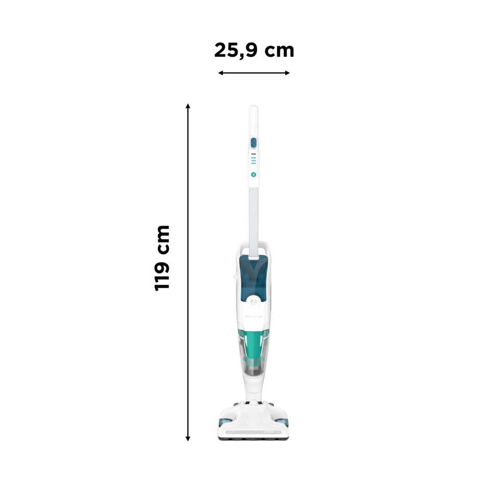 Clean & Steam Revolution, Aspiradora con limpieza a vapor con cable, Desinfecta