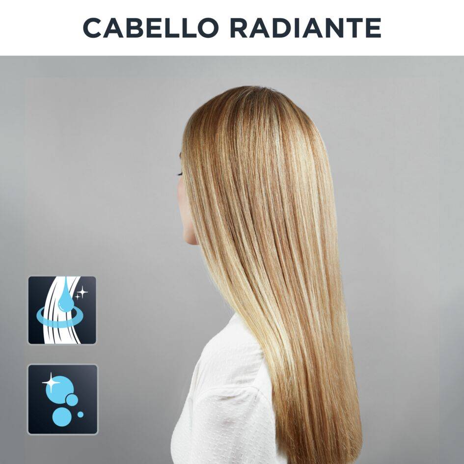 Express Shine Argan Oil, Plancha de pelo, Revestimiento de aceite de argán, Liss & Curl