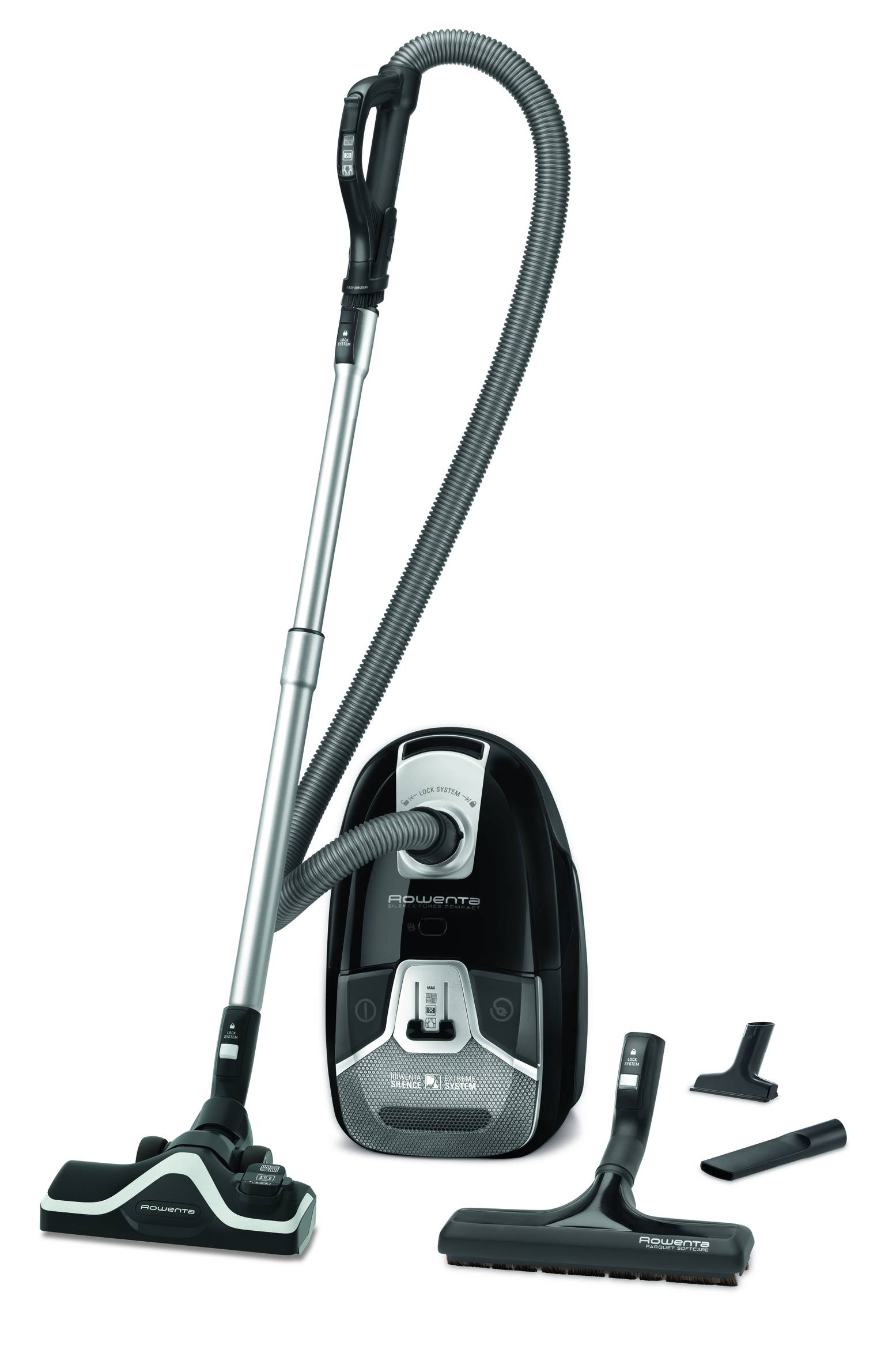 SILENCE FORCE COMPACT NEGRO Y GRIS + 3 ACCESORIOS 