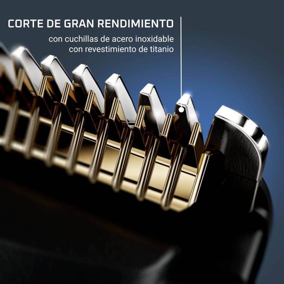 Advancer Xpert, Cortapelos, 3 accesorios, Negro