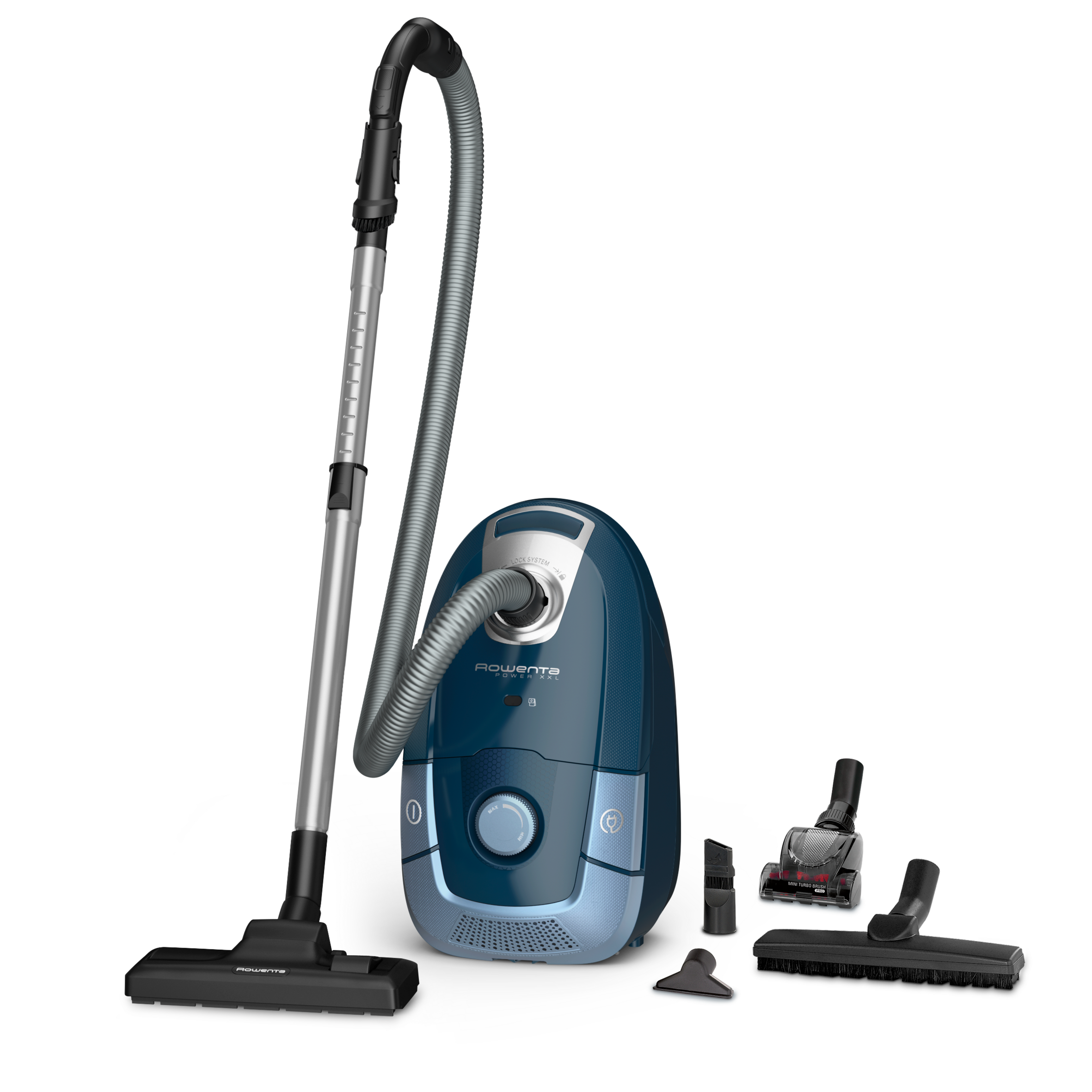 Power XXL, Aspiradora con bolsa, Bajo consumo, Animal Kit, Azul