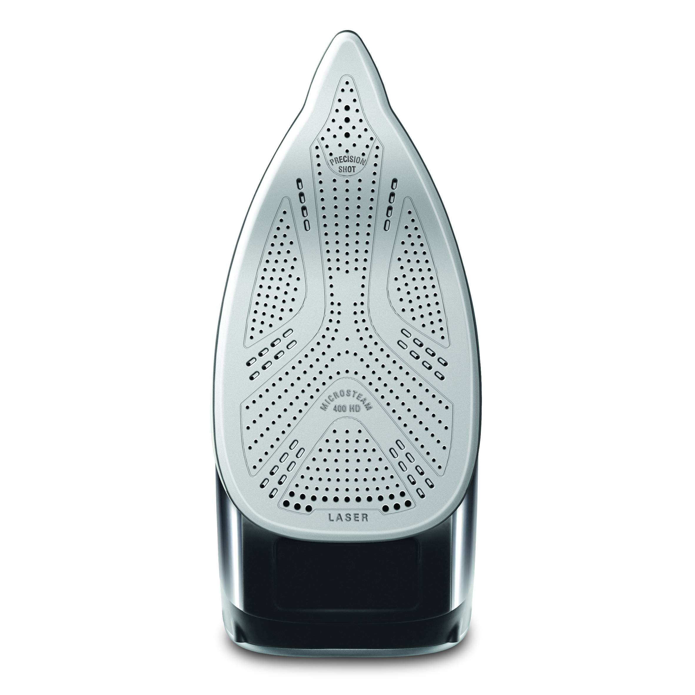 Pro Master de Rowenta, Plancha de vapor, Gran distribución del vapor, Golpe de vapor de 200 g/min, Negra