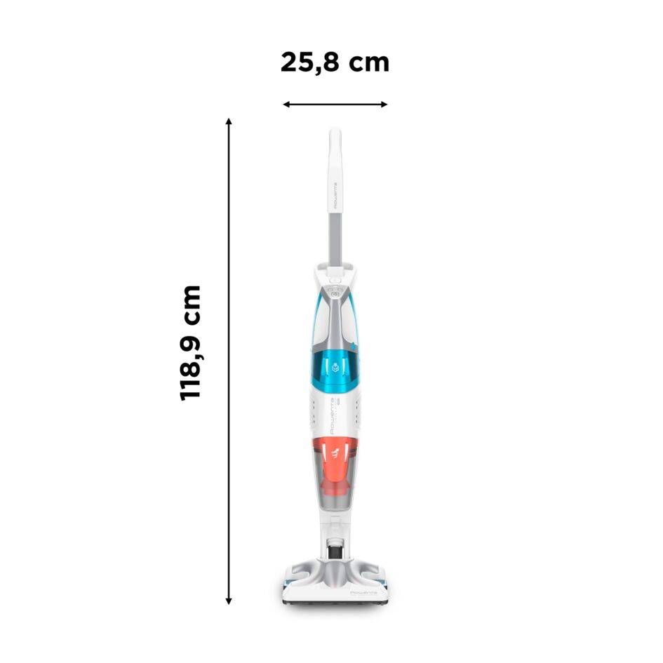 Clean & Steam 3 en 1, Aspiradora con limpieza a vapor, Desmontable, Accesorios versátiles