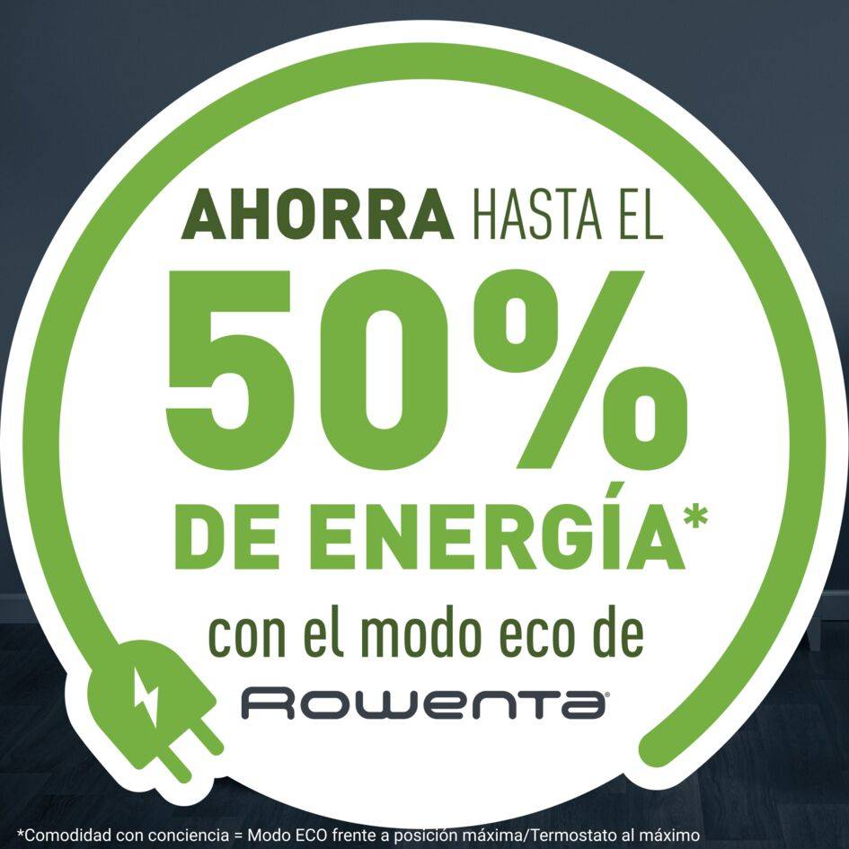 Silence Comfort, Diseño compacto y plano, 2400 W