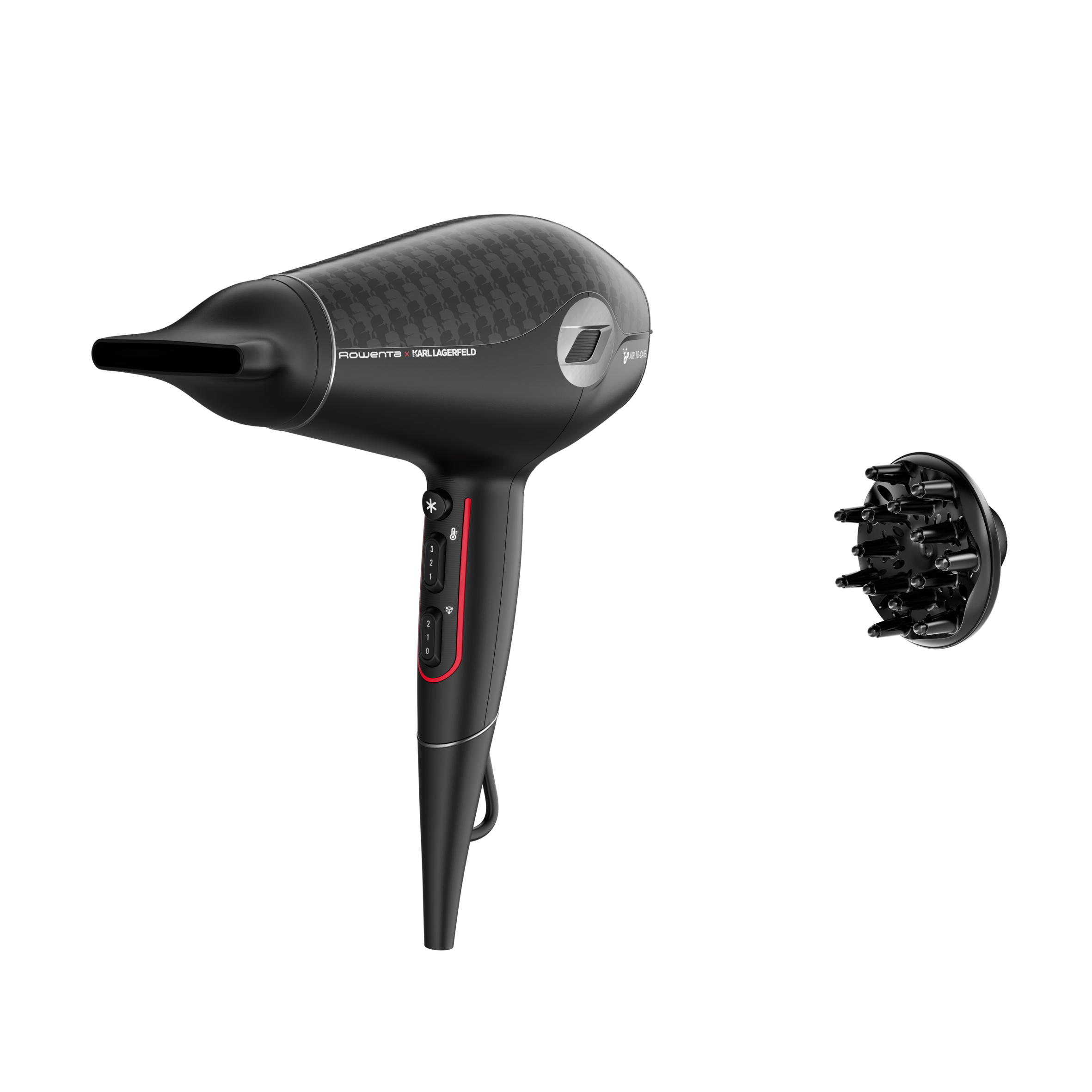 Glow addict x KARL LAGERFELD, Secador de pelo