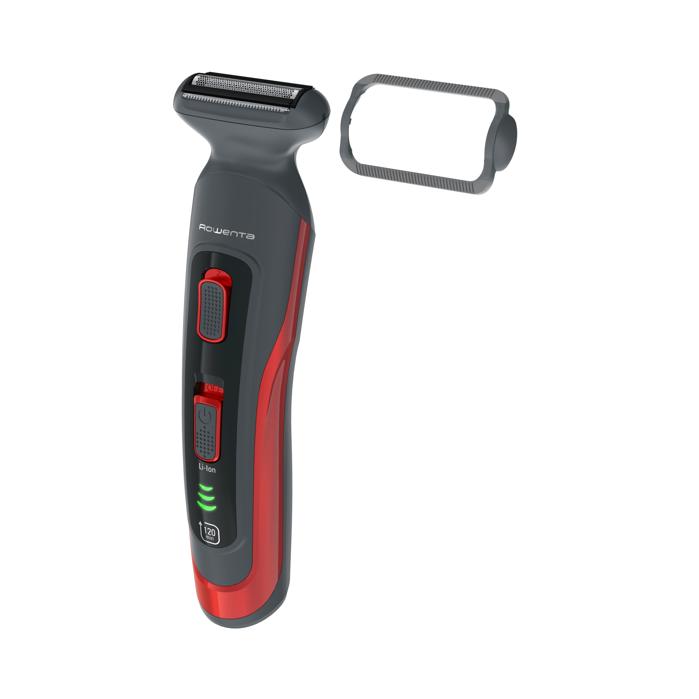 Selectium Style, Multiaccesorios, Cuchillas de titanio, Accesorios versátiles, Rojo