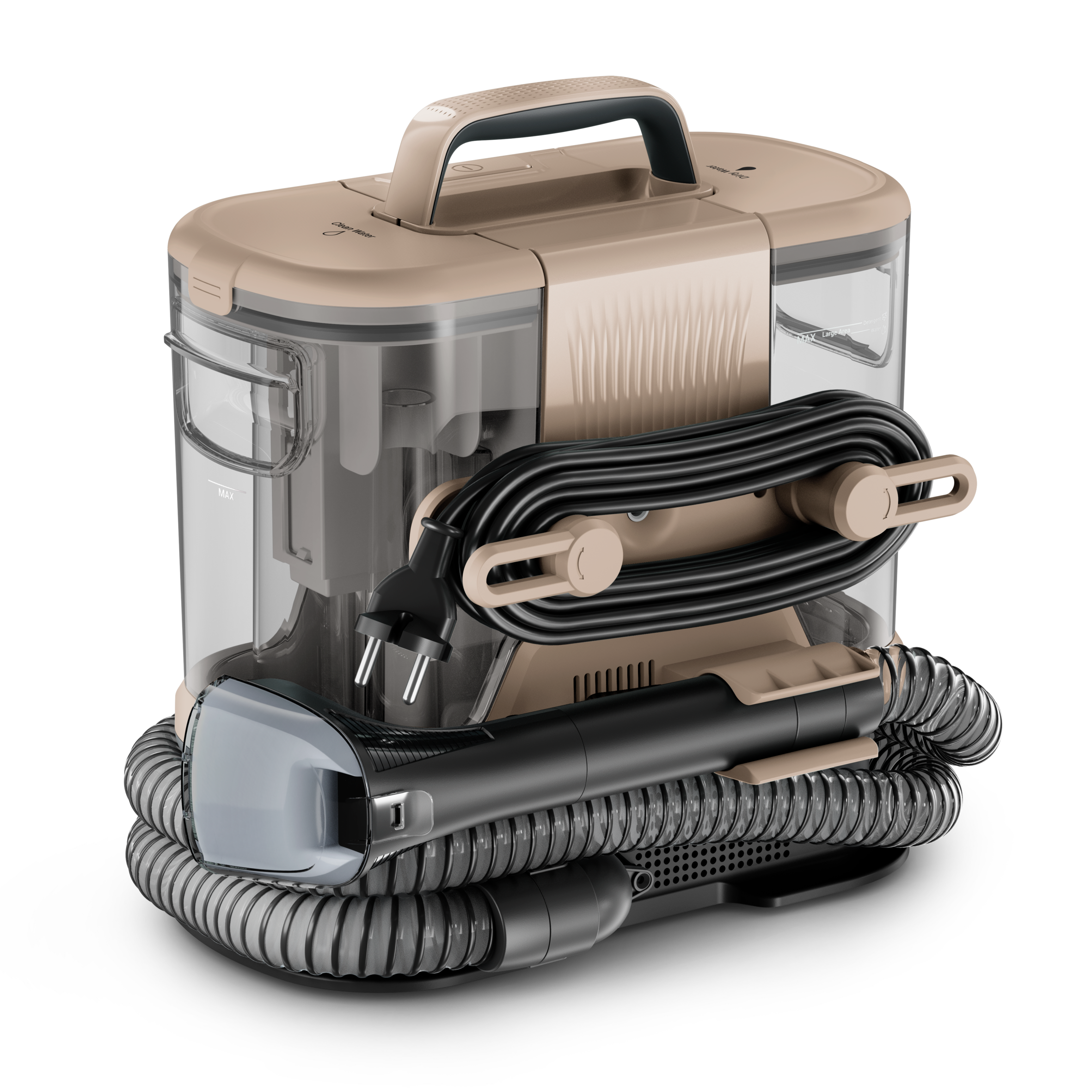 Clean It Compact de Rowenta, Aspirador de tapicerías, Limpieza rápida de derrames y manchas, compacto, hasta 11,5&nbsp;kpa, 400&nbsp;W