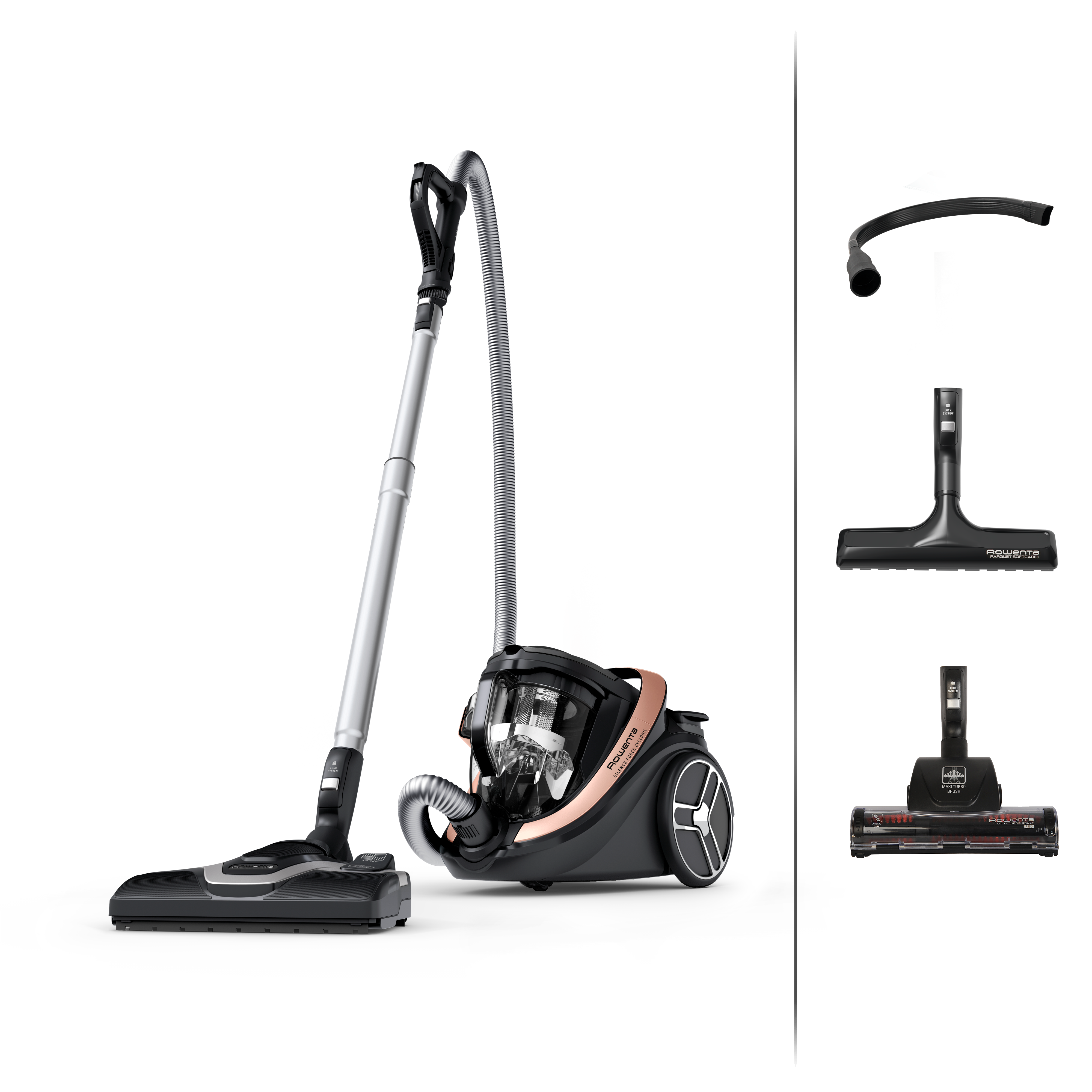 Silence Force Cyclonic Effitech, Aspiradora trineo sin bolsa, Modelo para hogar y coche