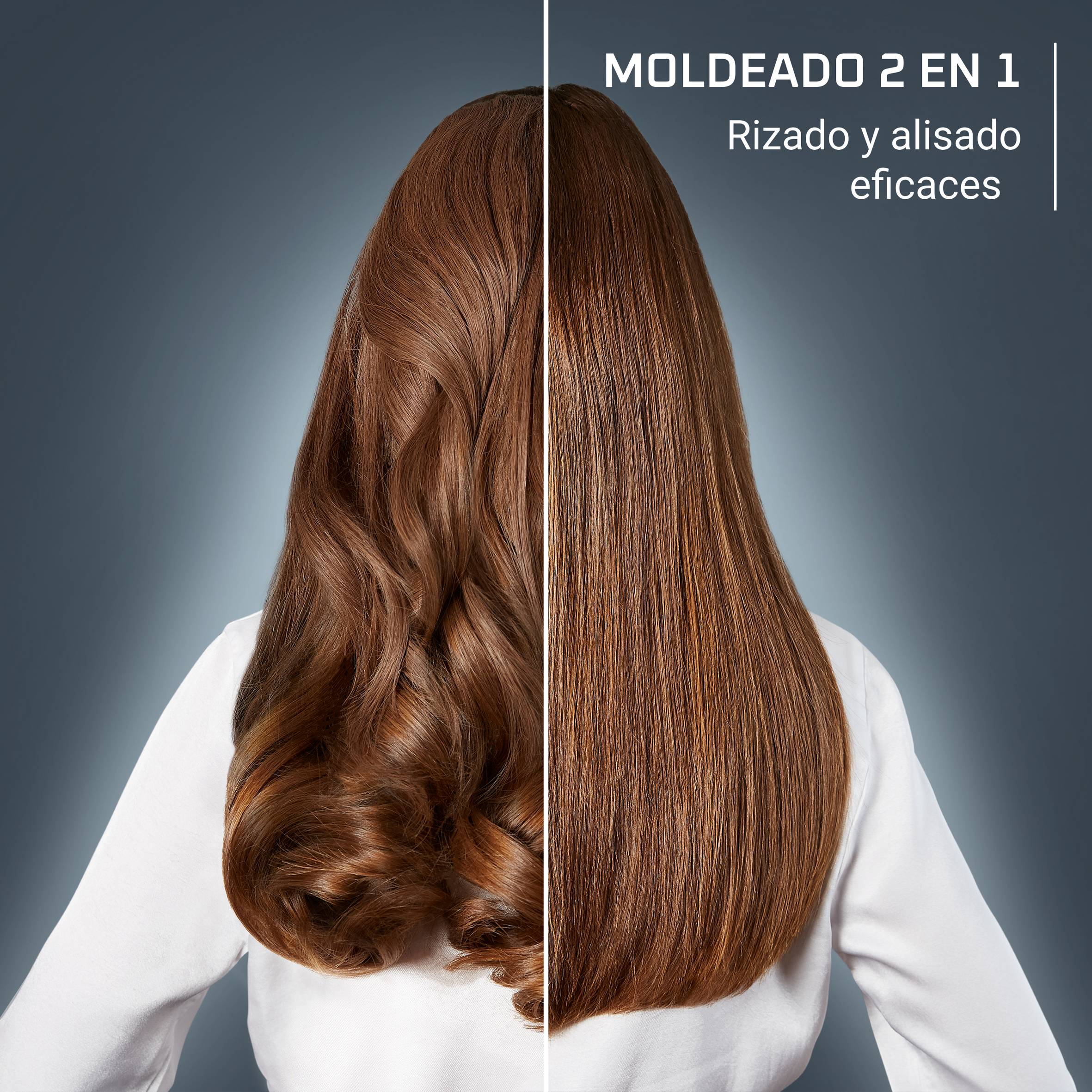 Thermostyle de Rowenta, plancha y rizador de pelo, 2 en 1, Revestimiento de Titanio, 150 a 230 °C