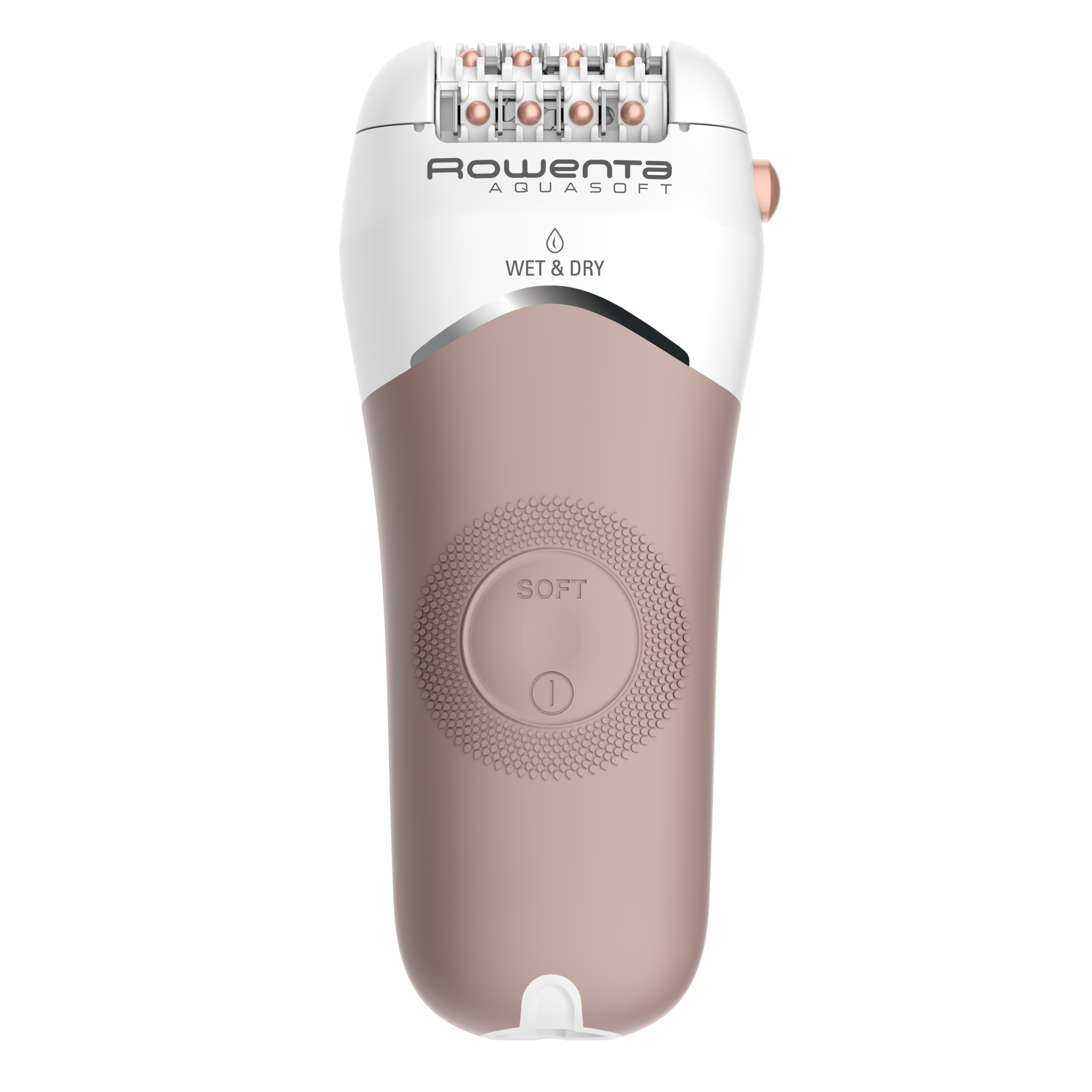 Aquasoft Wet&Dry, Depiladora, 100 % a prueba de agua, Antiirritación, 6 accesorios