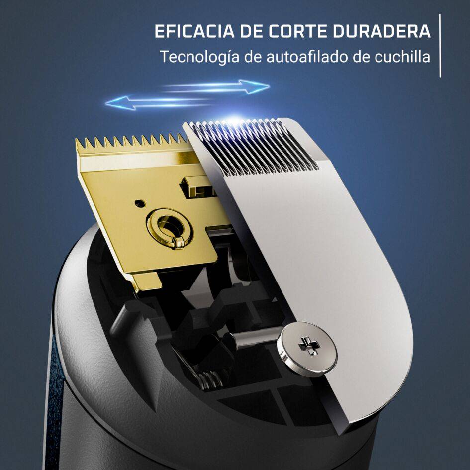 Selectium 17 en 1, multiaccesorios para hombre, cuchillas autoafilables, alta precisión