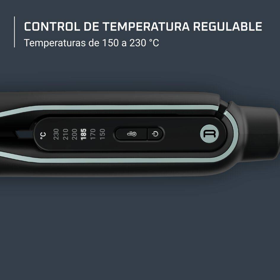 Thermostyle de Rowenta, plancha y rizador de pelo, 2 en 1, Revestimiento de Titanio, 150 a 230&nbsp;°C