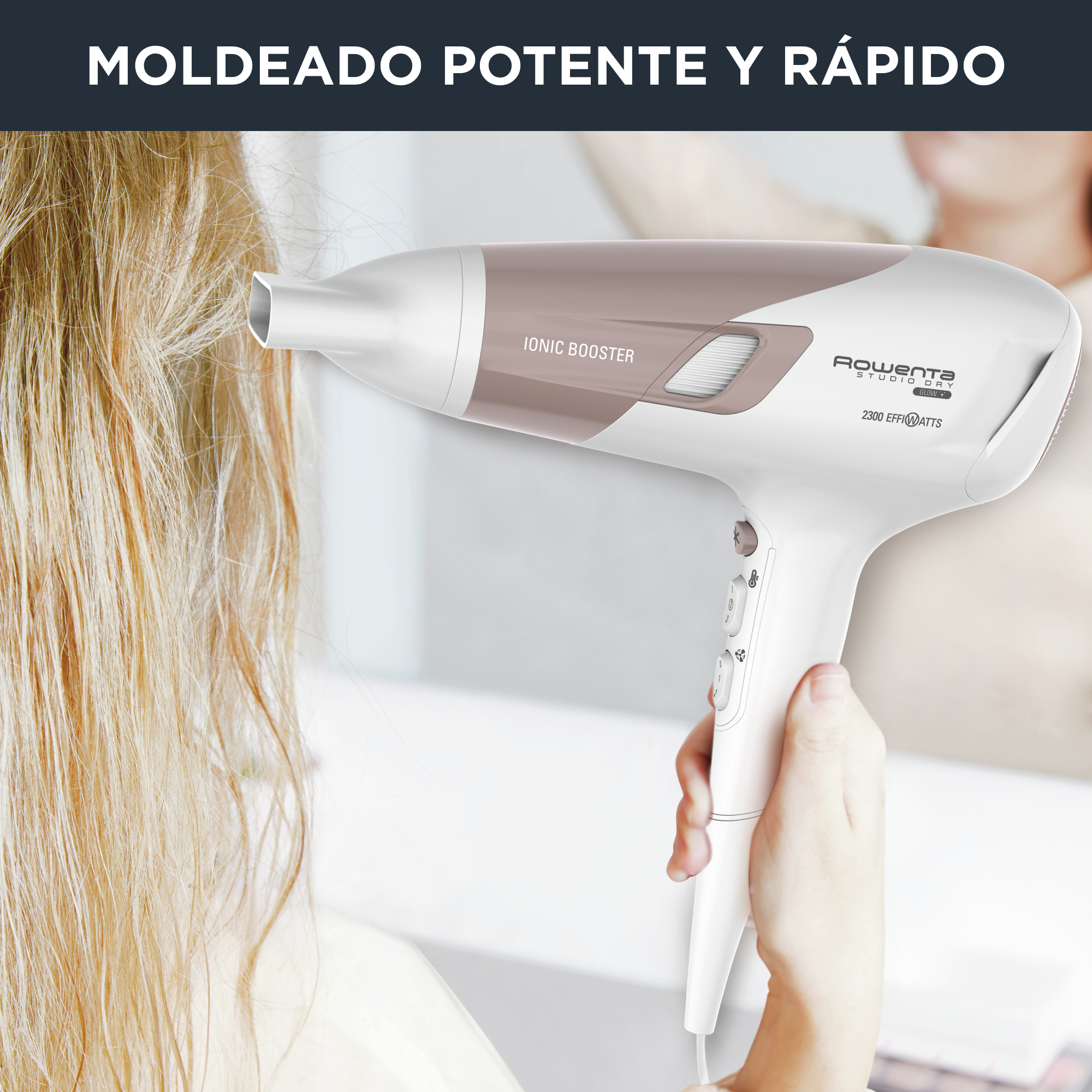 Studio Dry Glow, Secador de pelo, Effiwatts