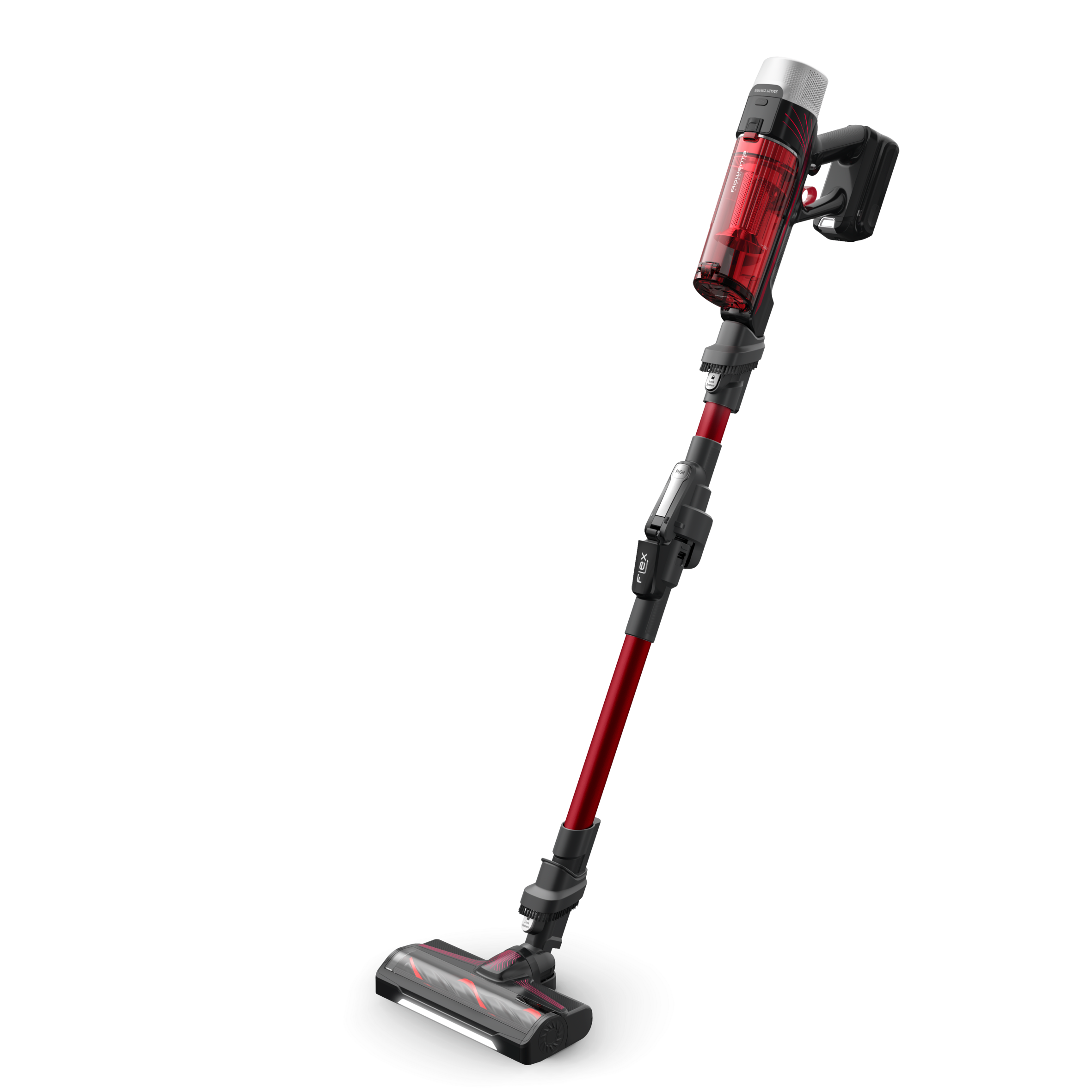 X-Force Flex 9.60 Animal care de Rowenta, Aspiradora escoba sin cable,100 AW, Kit Completo de Cepillos y Accesorios, Tecnología Flex, Hasta 45 Minutos de Autonomía
