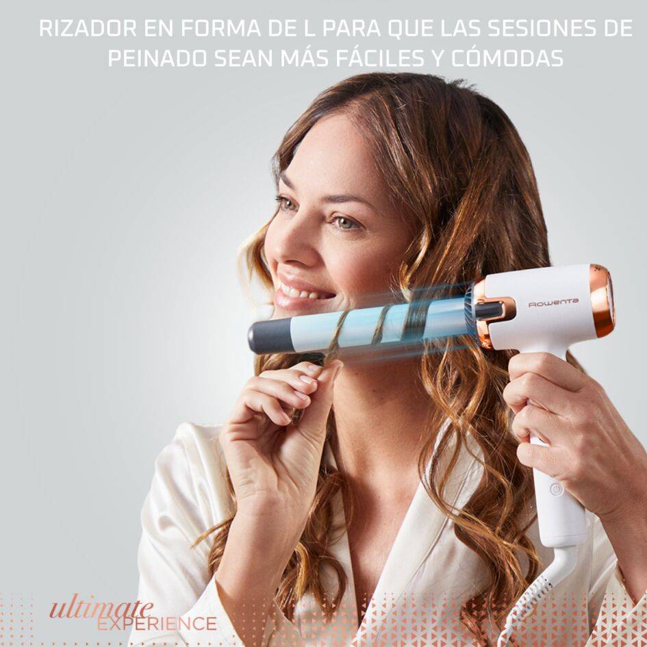 Air Care Ultimate Experience, Rizador de pelo, 8 ajustes, Tecnología iónica, Cuidado del cabello