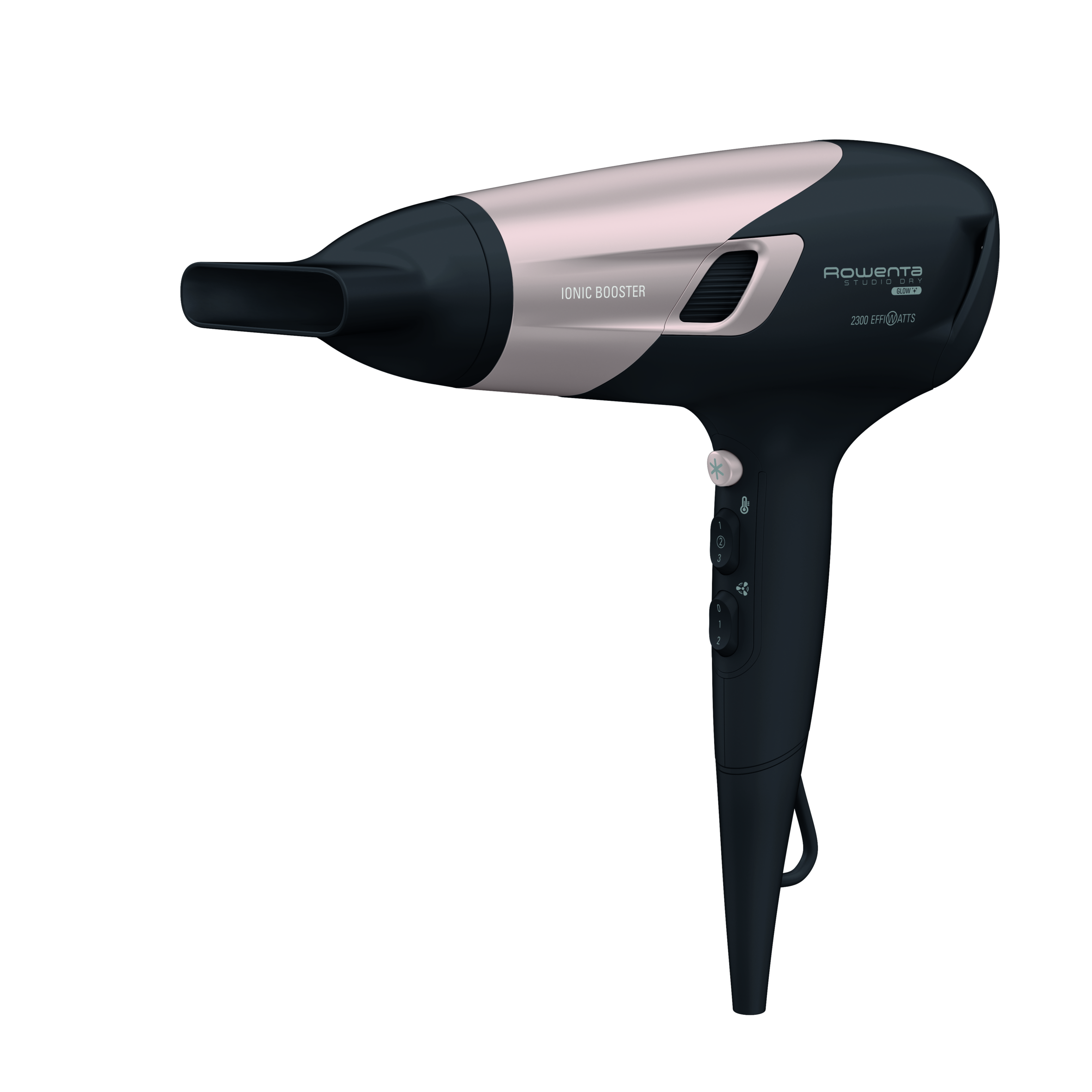 STUDIO DRY GLOW NEGRO Y ROSA, 2300 W