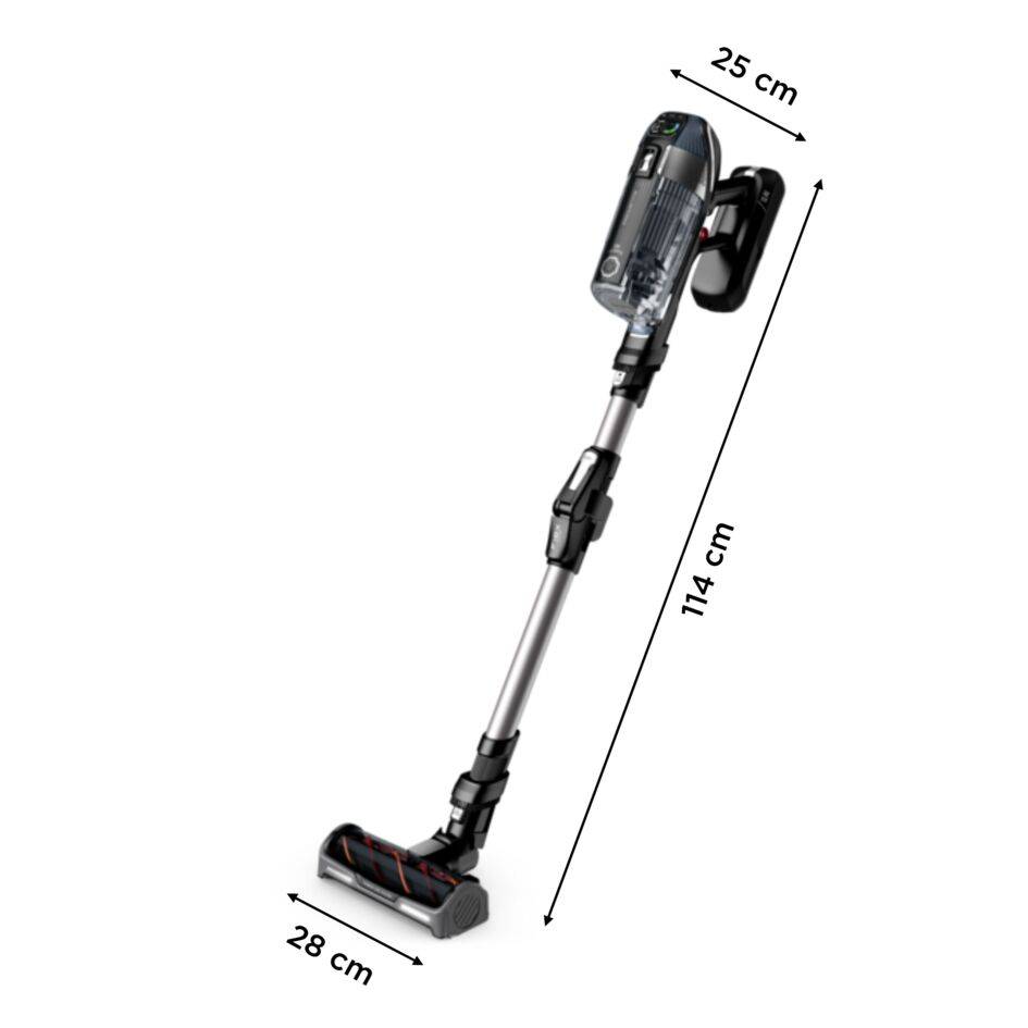 X-Force Flex 14,60 Animal Care de Rowenta, Aspiradora sin cable, 200 airwatts, 0,9 L, Pantalla Smart Control, Sistema Flex, Animal Kit