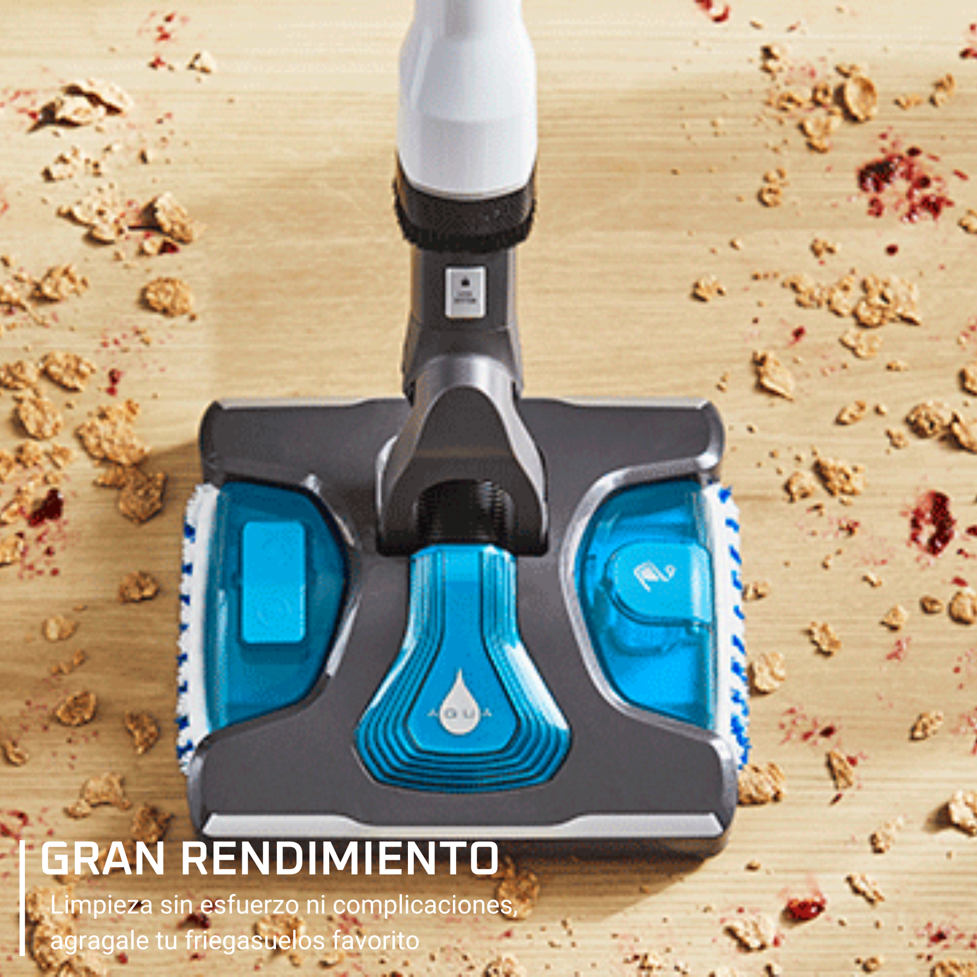 Cepillo aspiradora Aqua Head y 2 bayetas ZR009500 (Air Force)