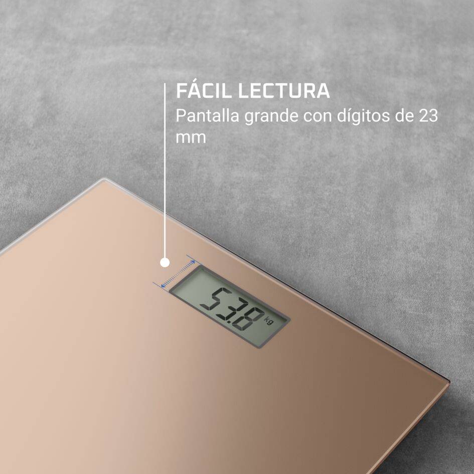  Premiss, Báscula de baño digital, gran pantalla, 150&nbsp;kg de carga máxima