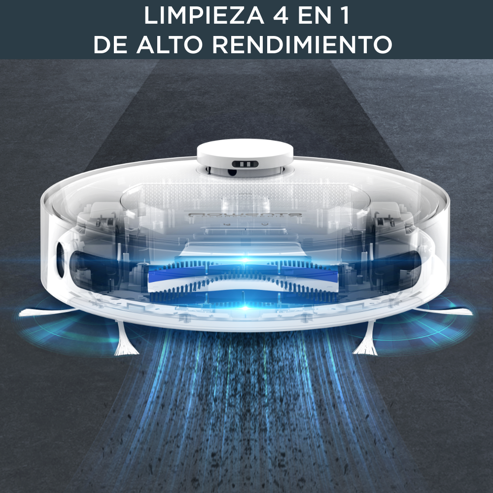 X-Plorer Serie 75 Total Care, Robot aspirador, Blanco