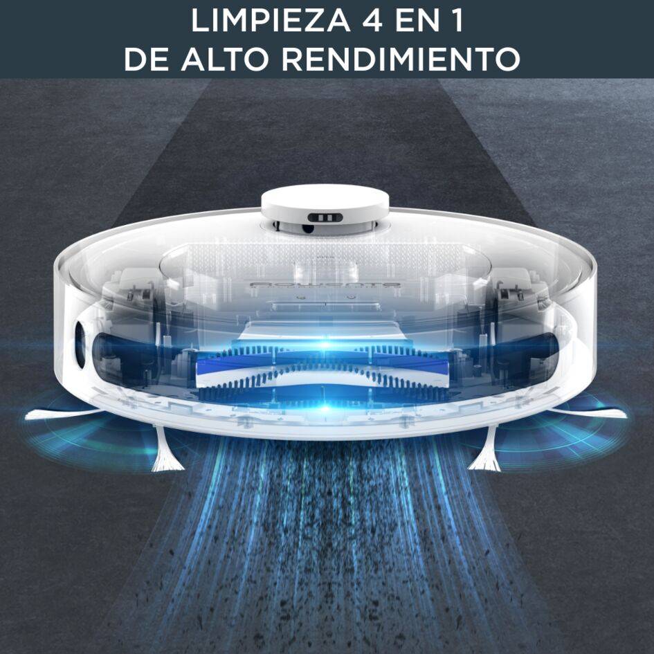 X-Plorer Serie 75 Total Care, Robot aspirador, Blanco