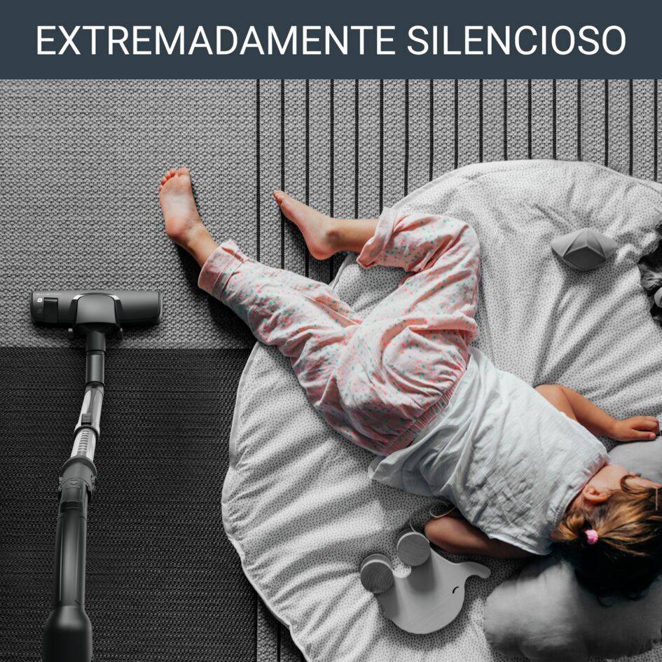 Green Force Effitech®, Aspiradora con bolsa, Animal Care, Motor Effitech de bajo consumo