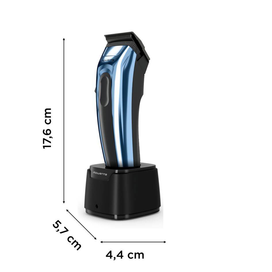 Cortapelos Barber Experience de Rowenta,  Revestimiento de carbono tipo diamante (DLC), Gran autonomía