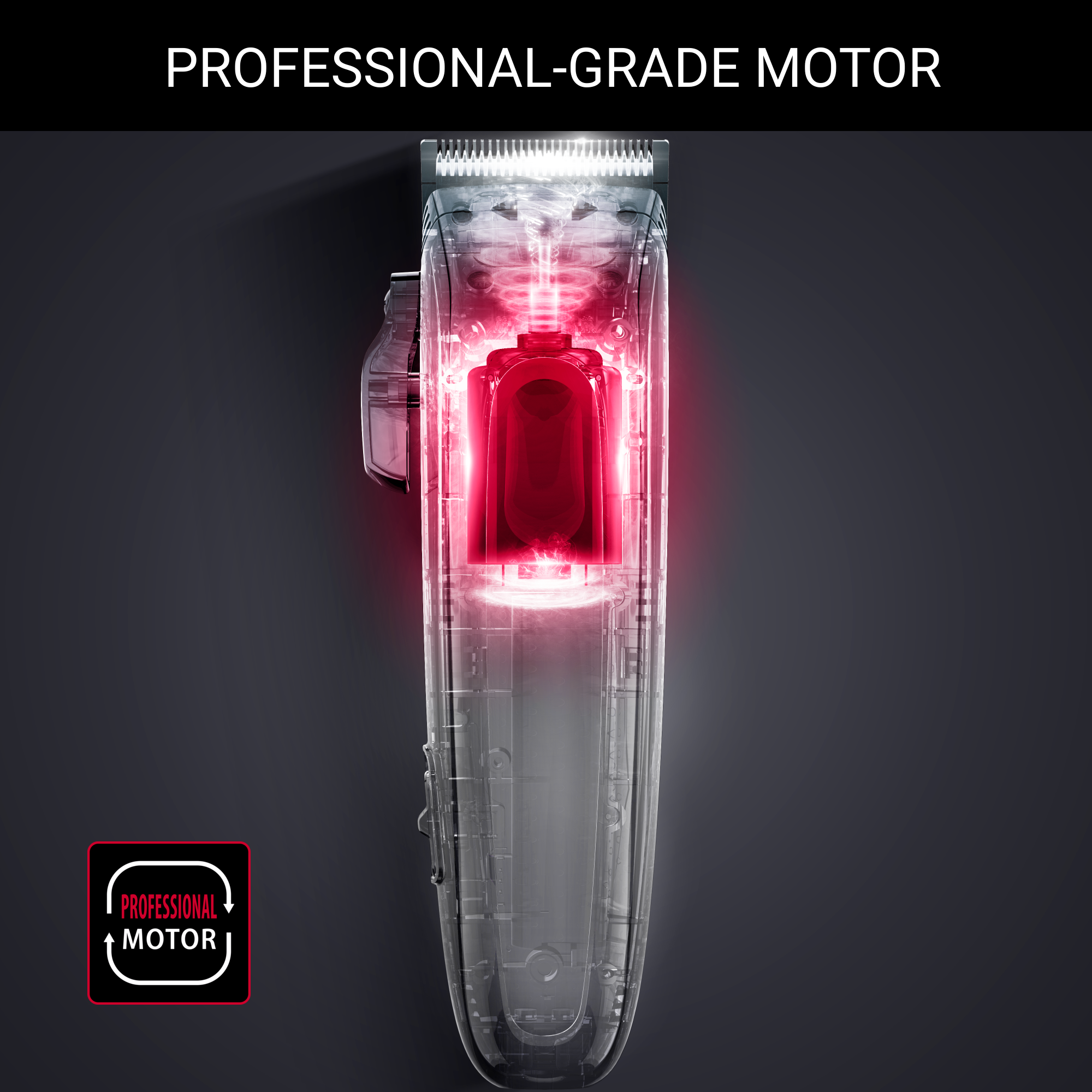 Perfect Line Karl Lagerfed x Rowenta, Cortapelos, 28 ajustes, motor profesional,  2,5 h de autonomía