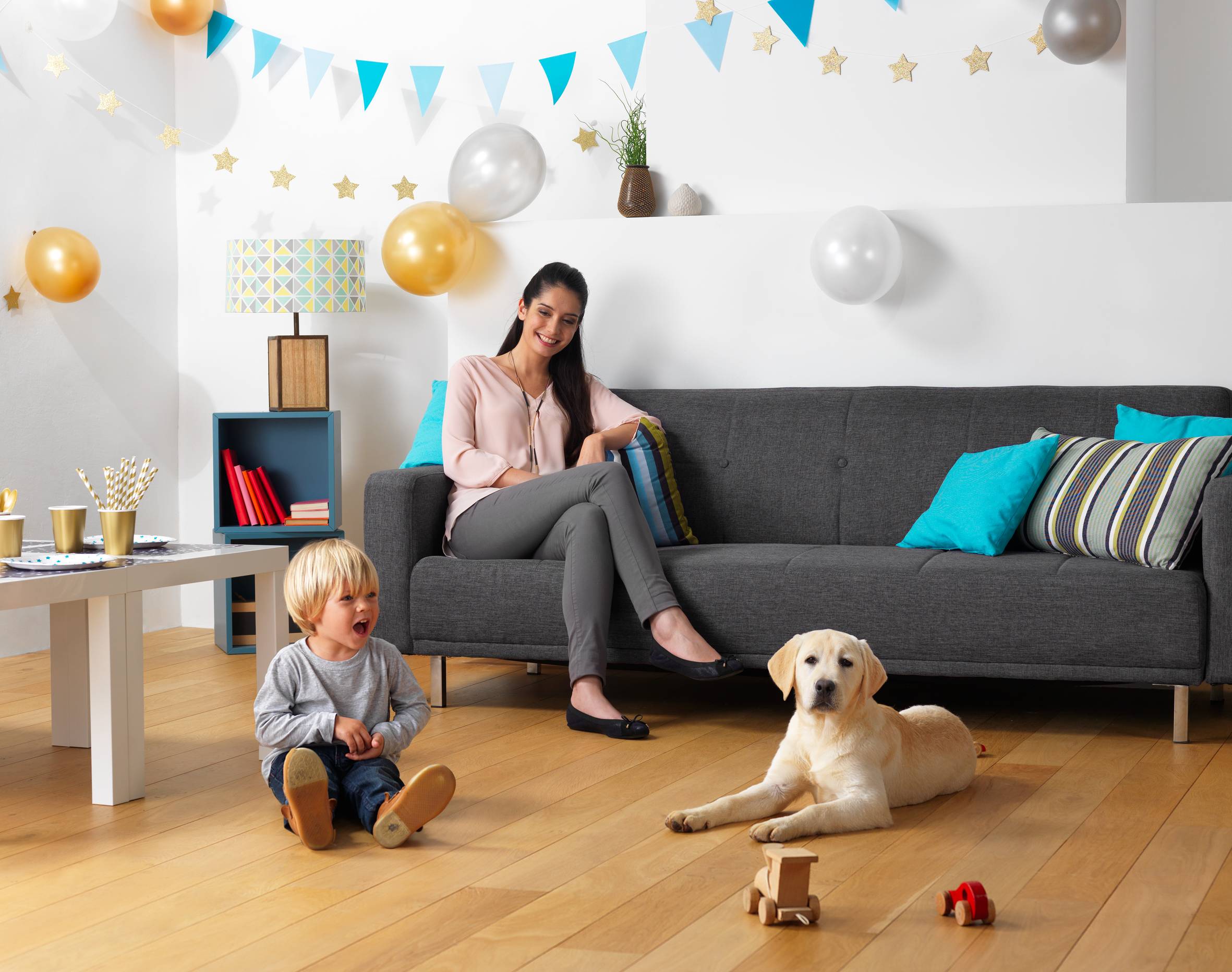 CLEAN & STEAM NEGRO Y PLATEADO