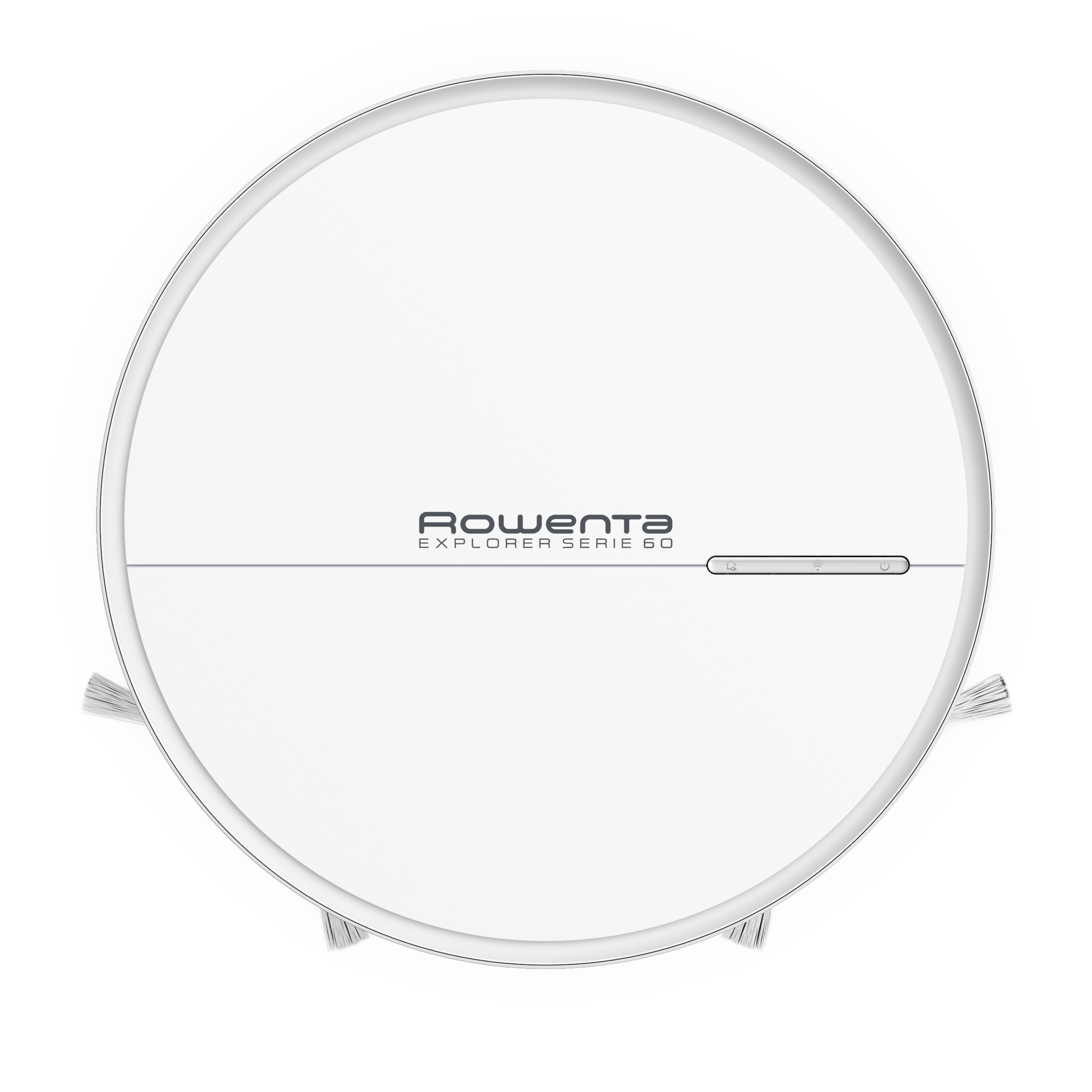 X-Plorer Serie 60 de Rowenta, Robot Aspirador, Navegación Inteligente, Diseño Compacto Ultraplano, Acción de Limpieza 4 en 1, Mopa Aqua Force, Allergy Care, Conectividad Wifi, Compatibilidad con Asistentes de Voz, Aplicación Gratuita