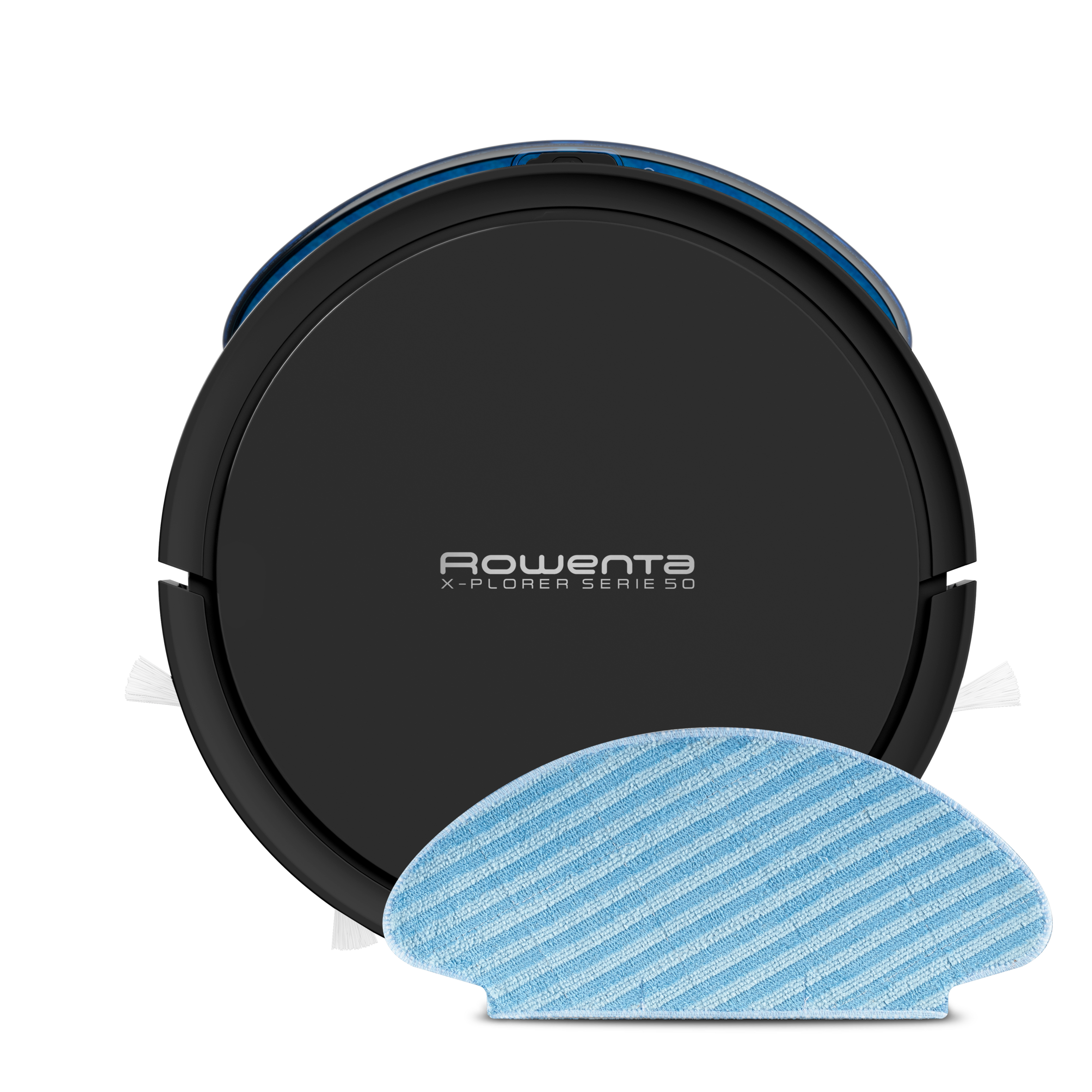 X-Plorer serie 50 de Rowenta, Robot aspirador, Navegación Inteligente, Acción de Limpieza 4 en 1, Animal Care