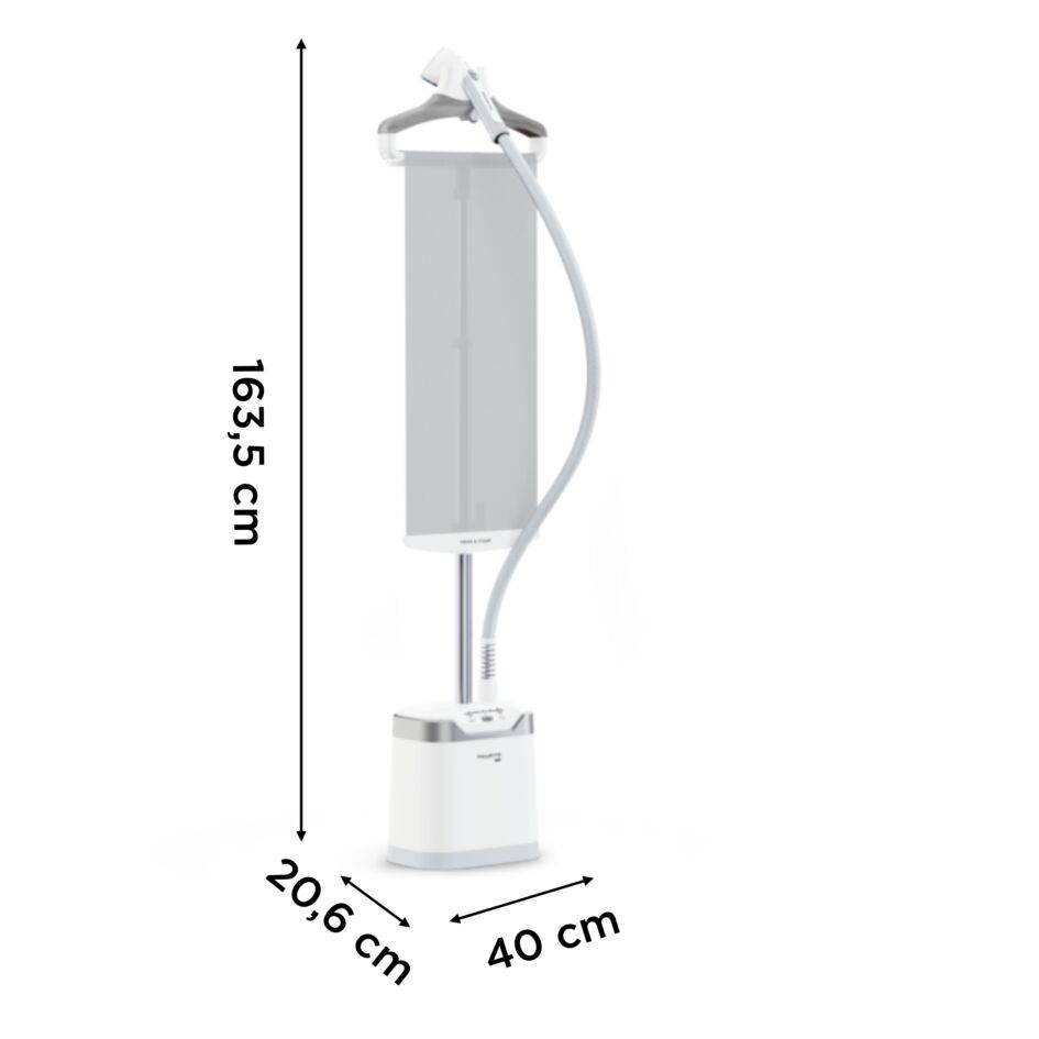 Pro Style Care, Cepillo de vapor de pie, Cabezal XL, Vapor continuo de 42 g/min, 4 ajustes