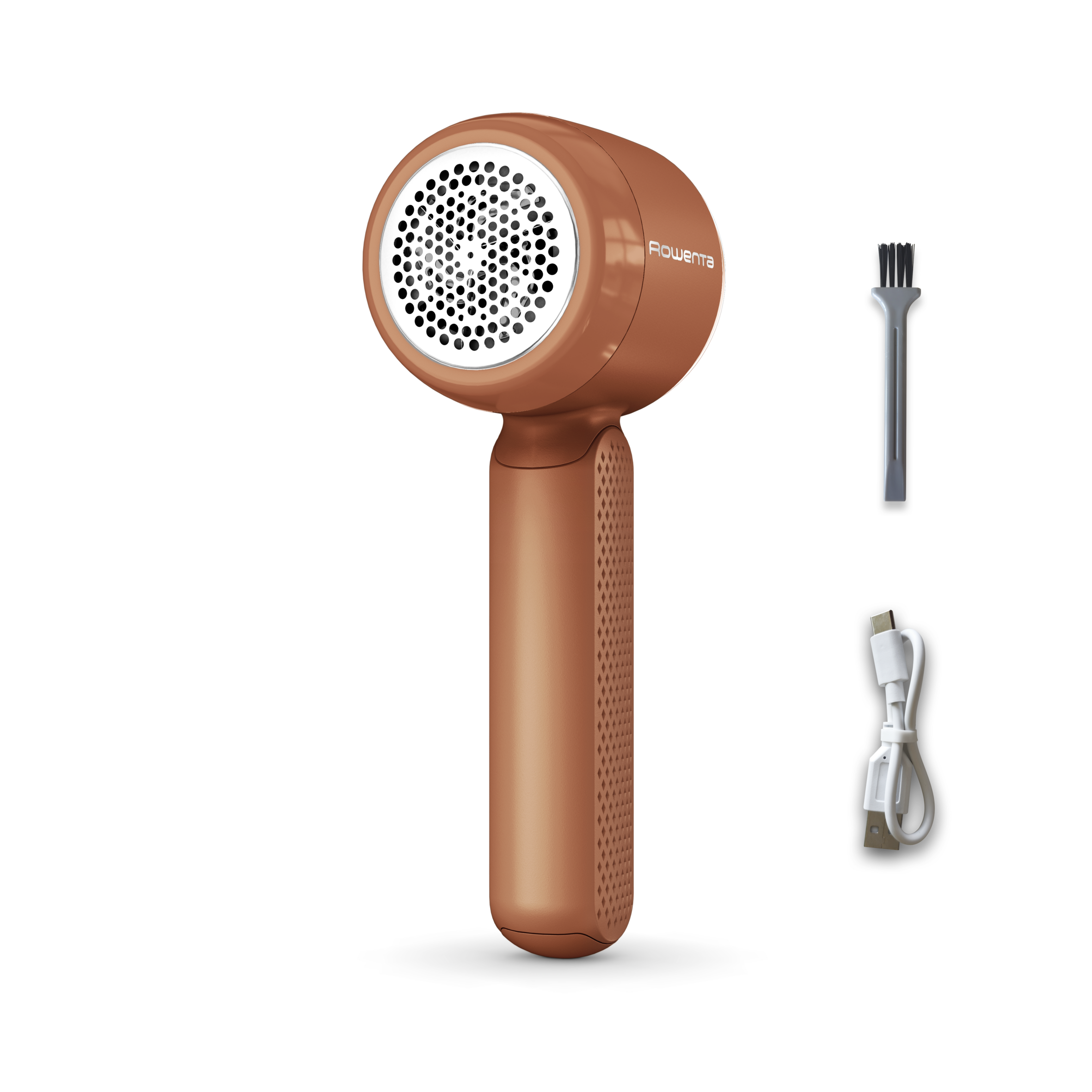 Easy Care de Rowenta, quitapelusas recargable, rejilla de acero inoxidable, rápido y fácil de usar