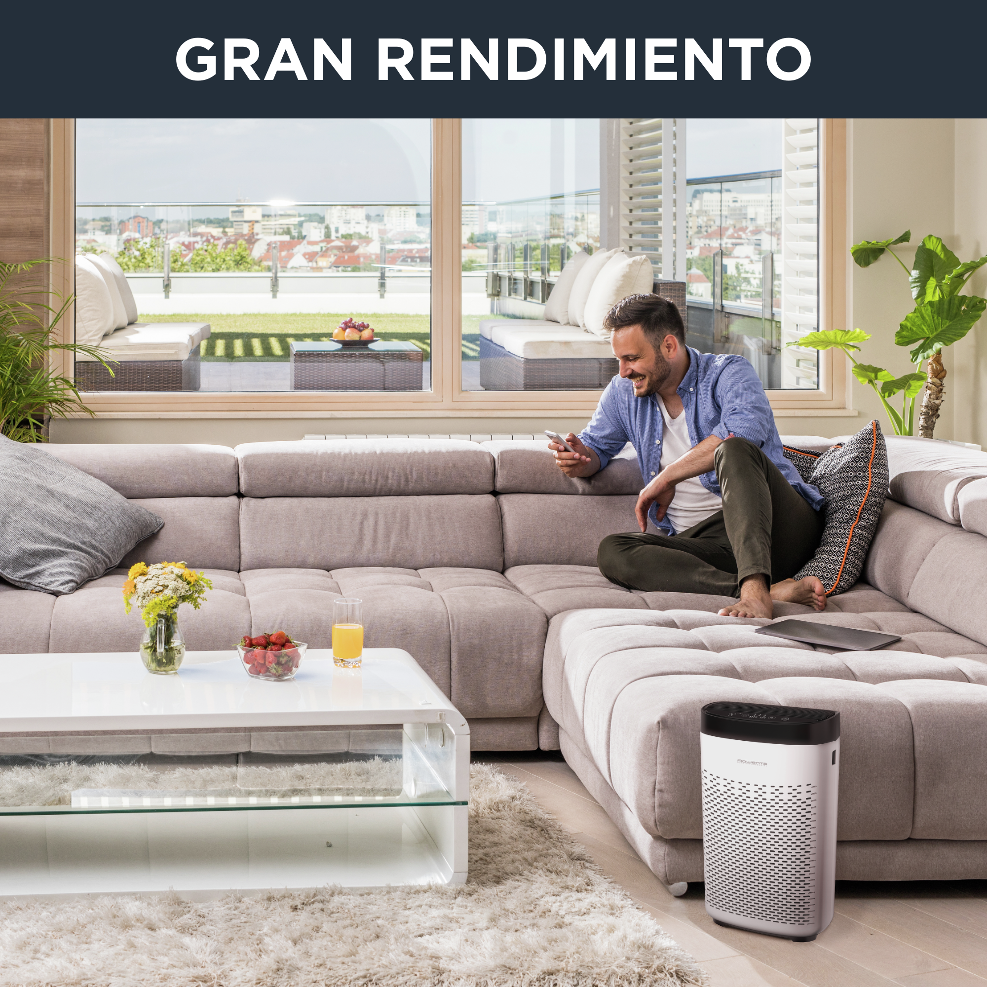 Pure Air Essential, Purificador, 3 niveles de filtración