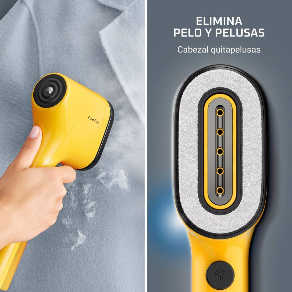 Pure Pop Amarillo de Rowenta, Plancha vertical, Salida de vapor 20 g/min