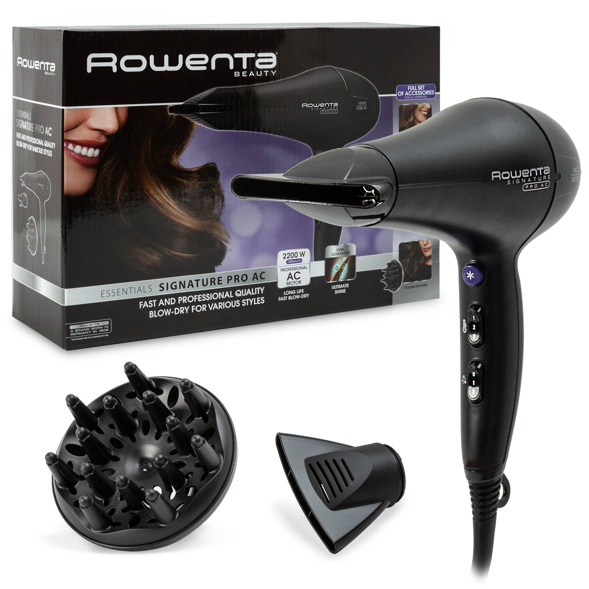 SIGNATURE PRO BEAUTY AC 2200W (3 ACCESORIOS)