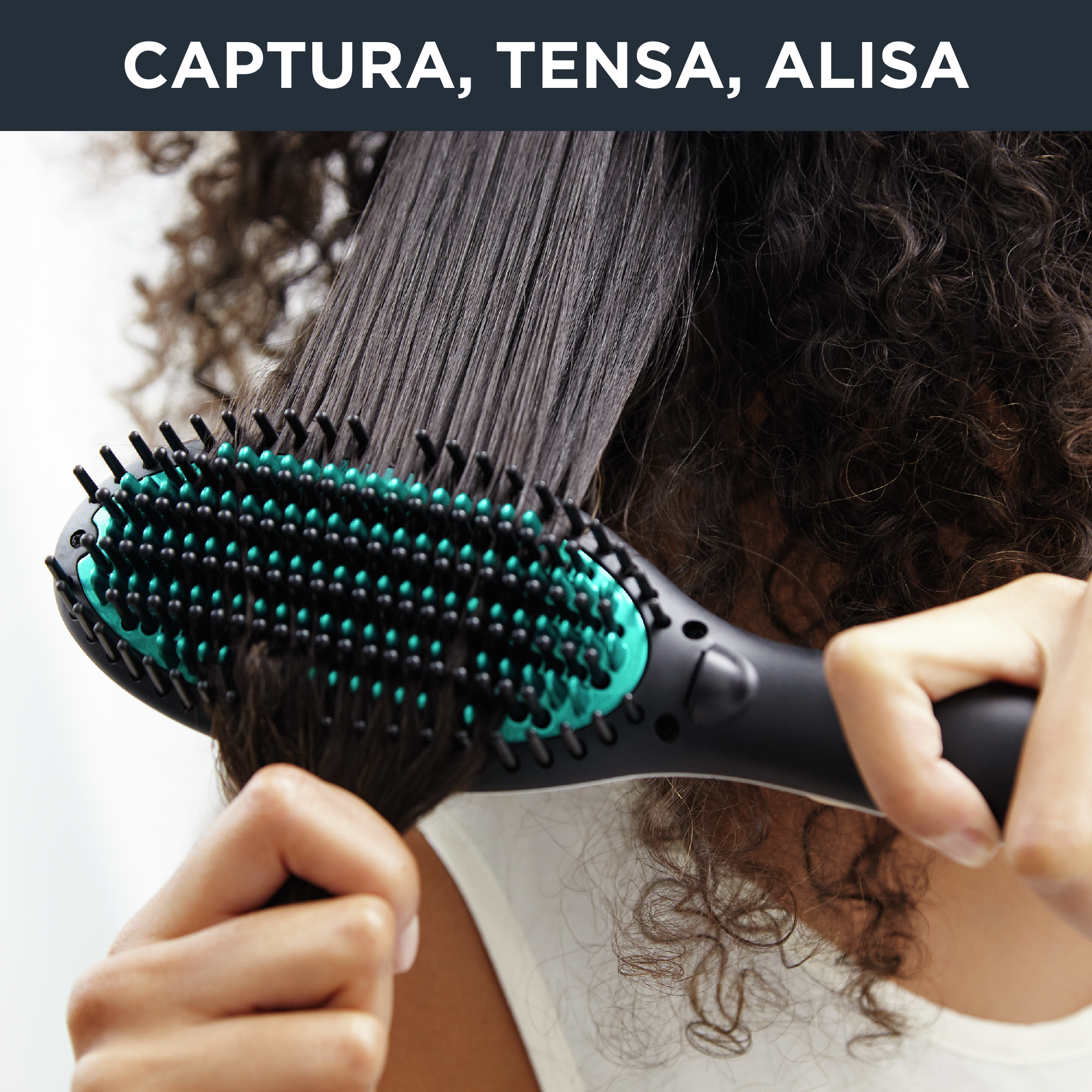 Power Straight, Cepillo alisador, Generador iónico, Antiencrespamiento, Temperatura ajustable