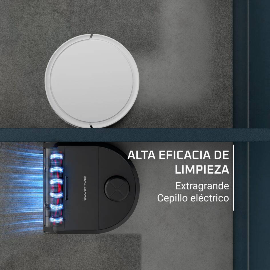 X-Plorer Serie 220, Robot aspirador, Diseño de ángulo recto, 5600 Pa, Mopa vibratoria, Autovaciado