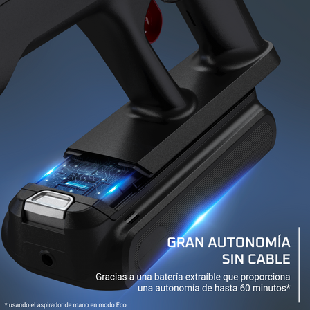 X-Force Flex 13.60, Aspiradora escoba sin cable, modelo Animal Aqua, potencia de limpieza extrema