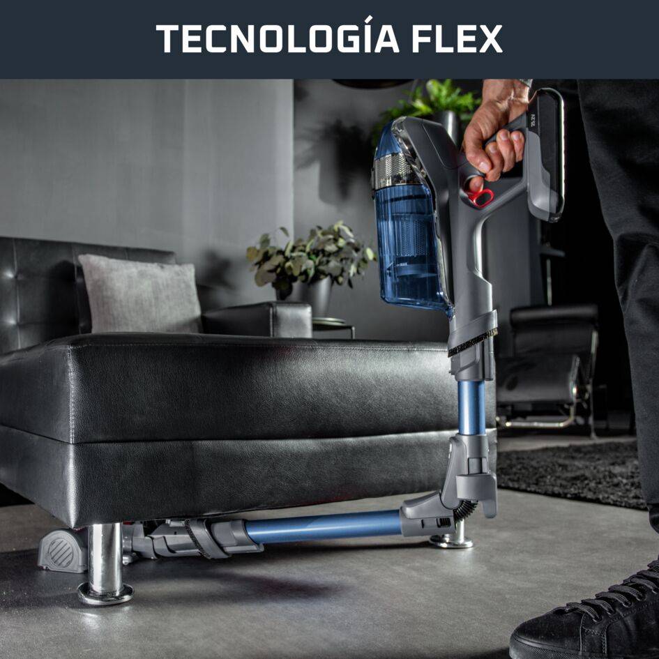 X-Force Flex 11.60 Aqua, Aspiradora sin cable, 130 airwatts, Batería 25,2 V, Azul