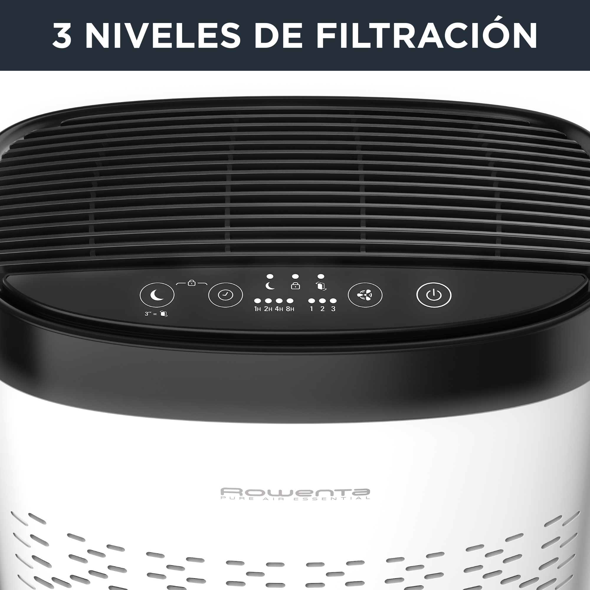 Pure Air Essential, Purificador, 3 niveles de filtración