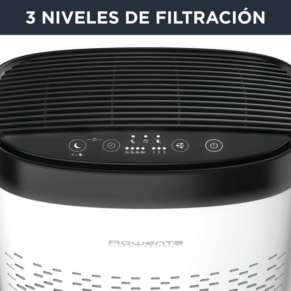 Pure Air Essential, Purificador, 3 niveles de filtración